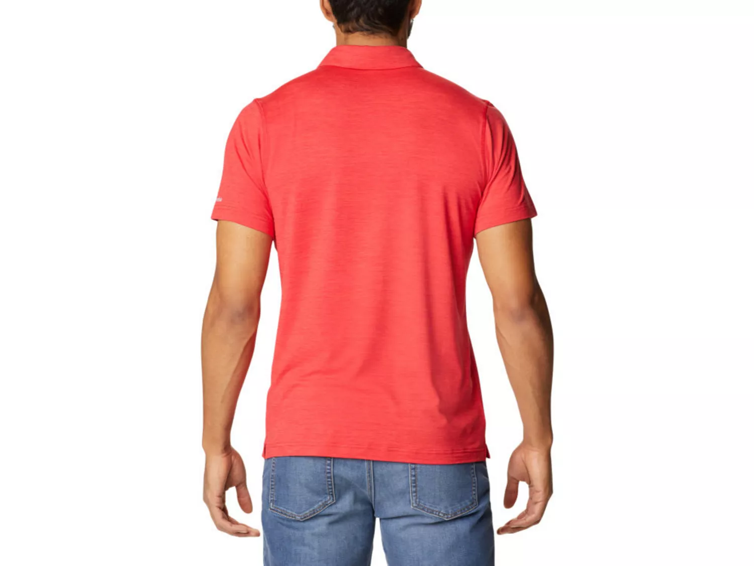 Ohio State Buckeyes Men's Tech Trail Polo - Red - L