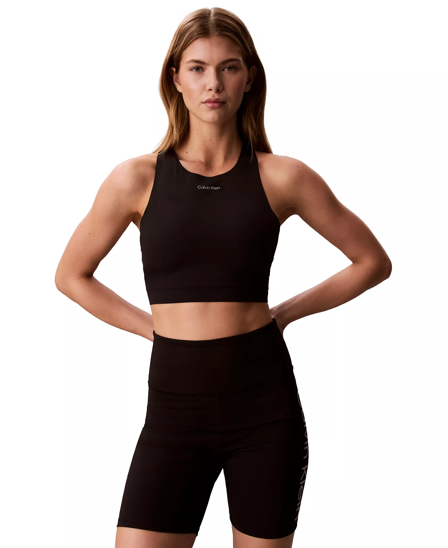 Women's Icon Sport Longline Bra - Black - 2XL