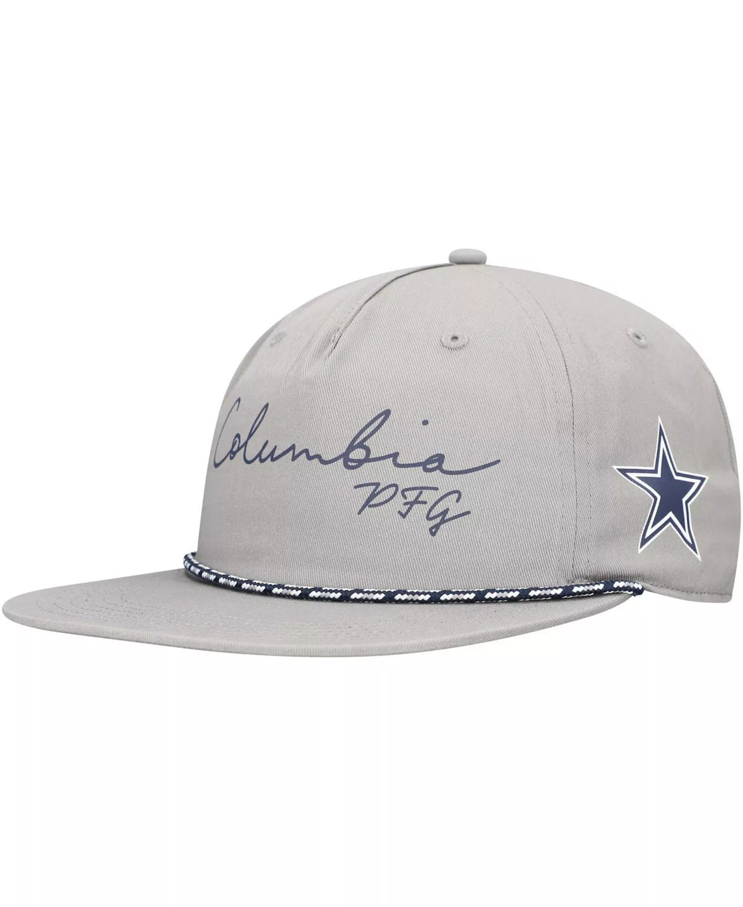 Men's Gray Dallas Cowboys PHG Back Tack Adjustable Hat - Gray - ONE SIZE