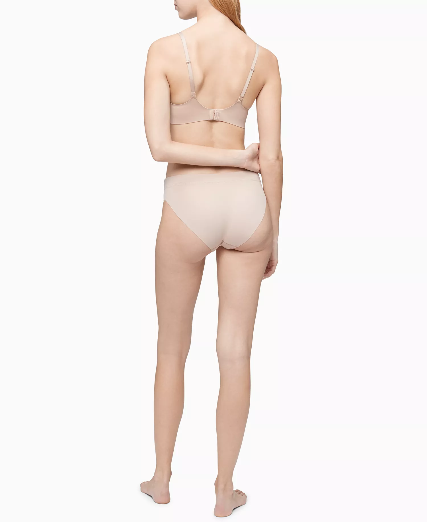 Liquid Touch Lightly Lined Bralette QF5681 - Honey Almond (Nude 4) - 30 - C