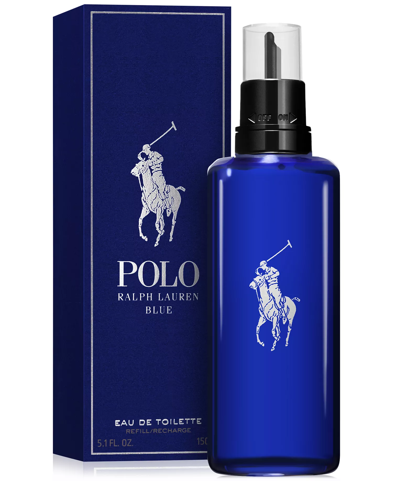 Polo Blue Eau de Toilette Spray, 4.2 oz. - No Color - 2.50 oz