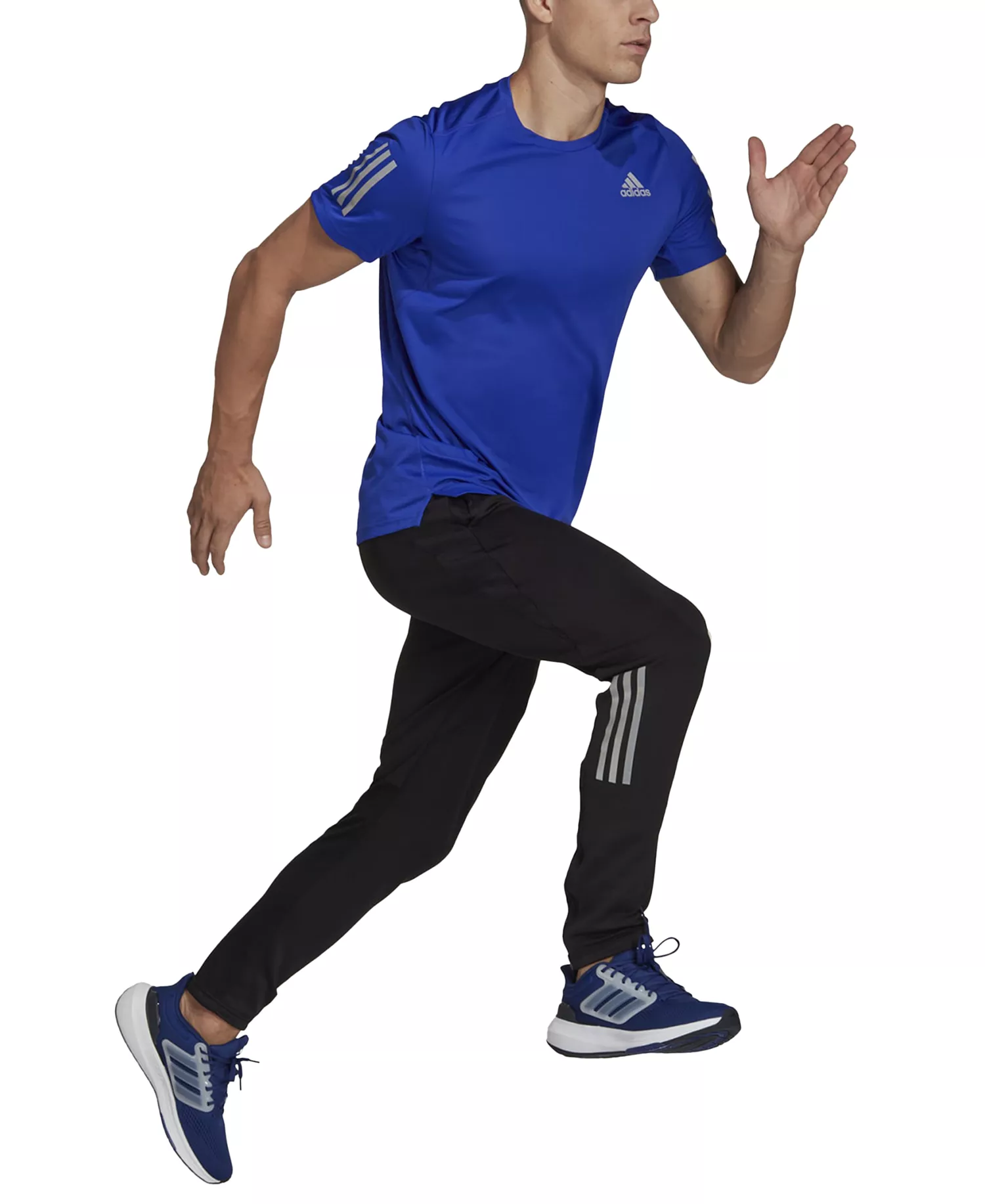 Men's Own The Run Astro Tapered-Fit Reflective Joggers - Black - 2XL