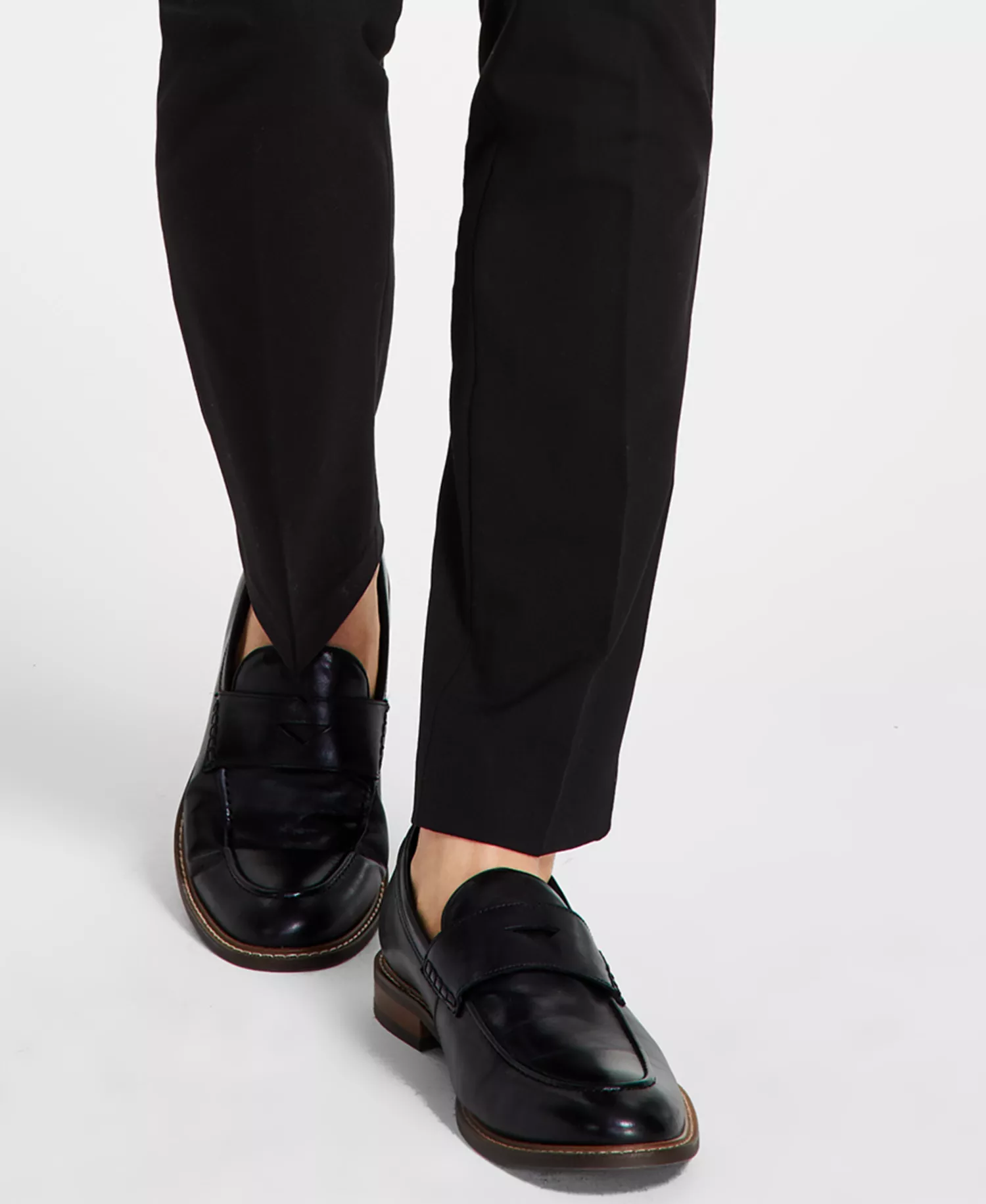 Men's Infinite Stretch Skinny-Fit Dress Pants - Black - 28 - 29
