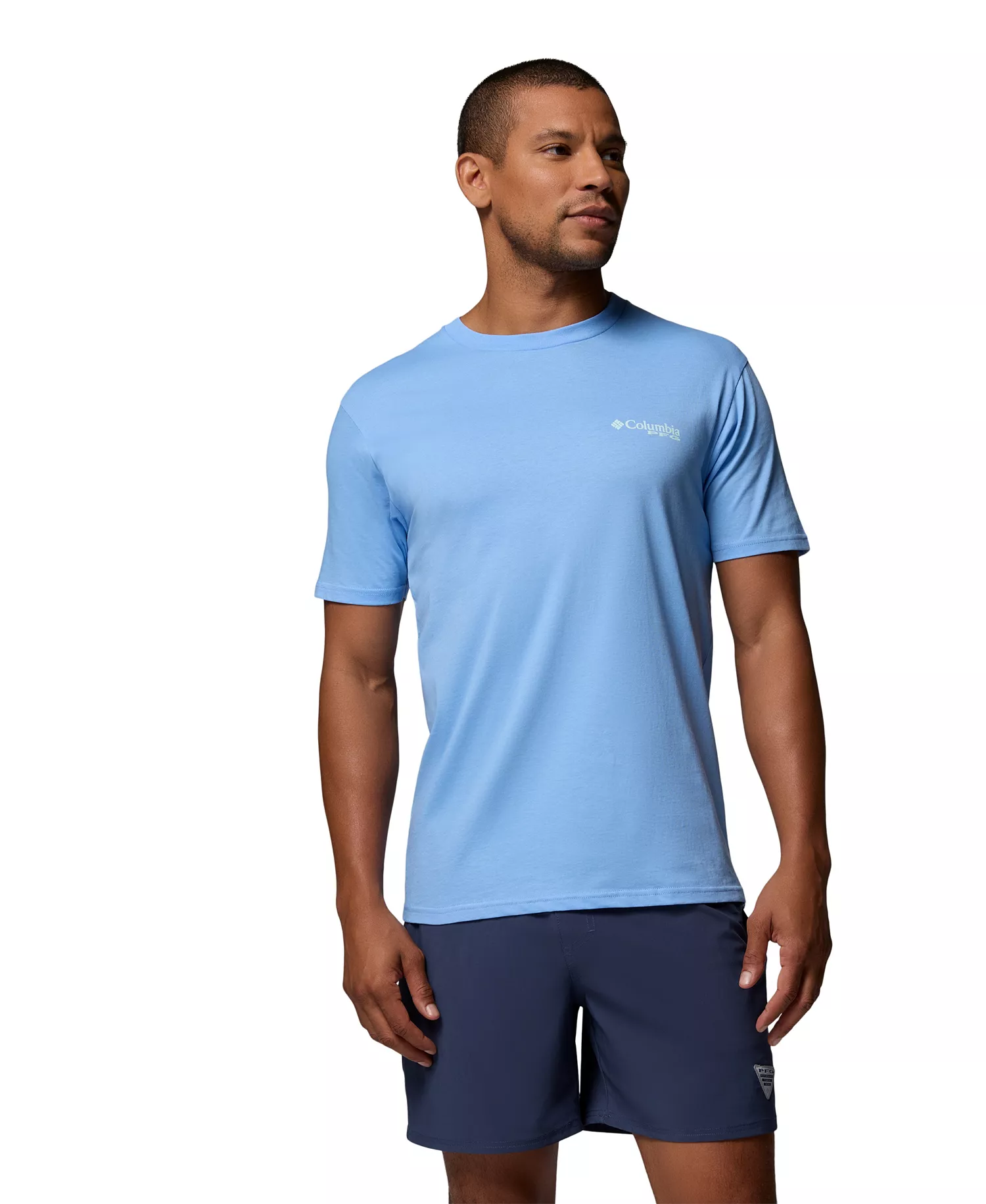 Men's Tacky Graphic T-Shirt - Sea blue - S