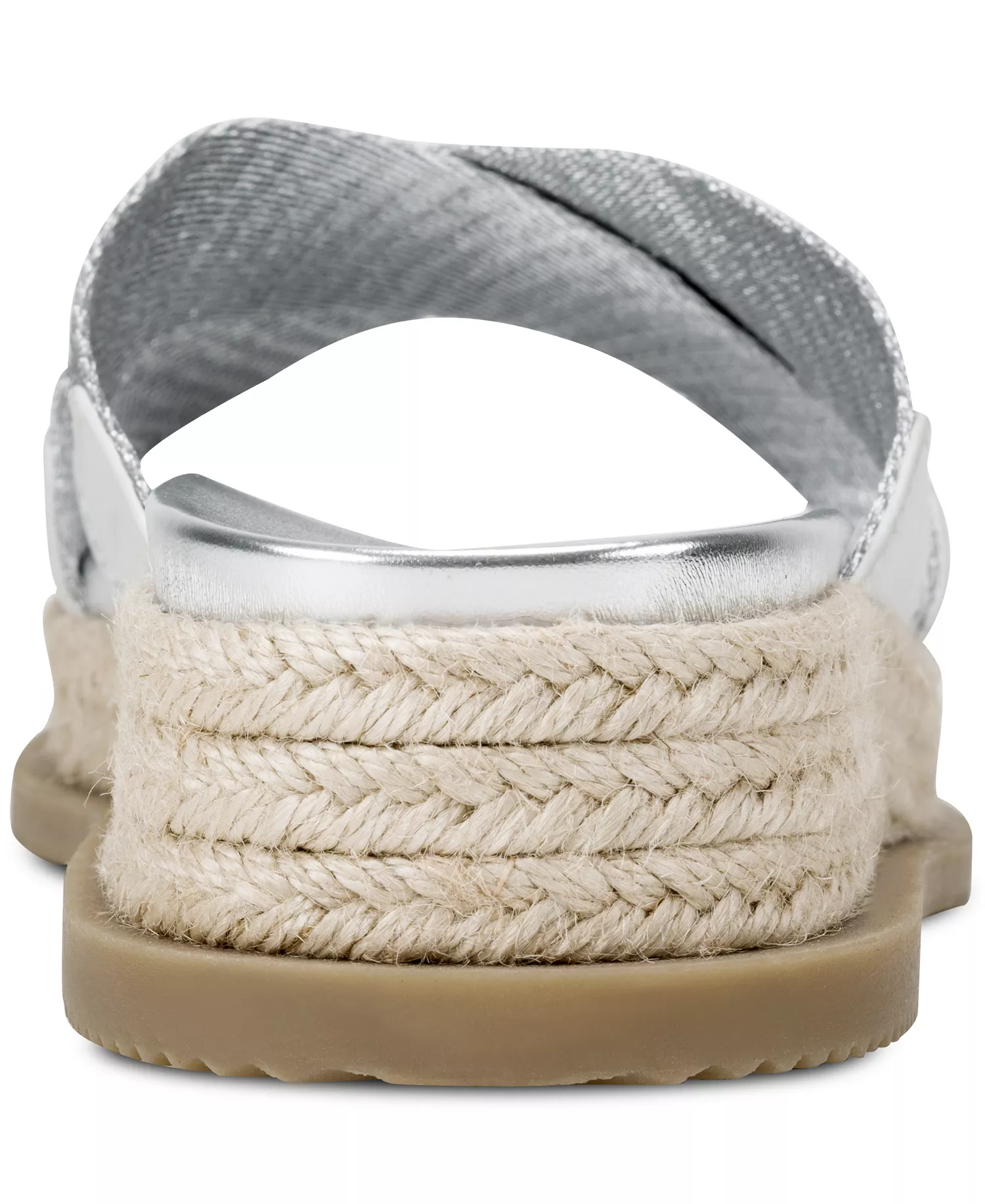 Women's Binna X Band Slip-On Sandals - Silver/Marshmallow - 10M