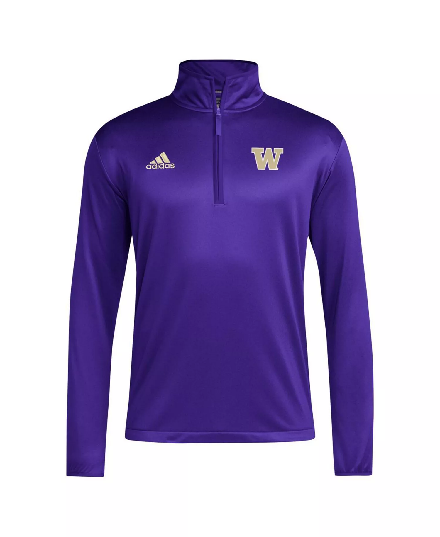 Men's Purple Washington Huskies Coaches Sideline Quarter-Zip Top - Purple - 2XL
