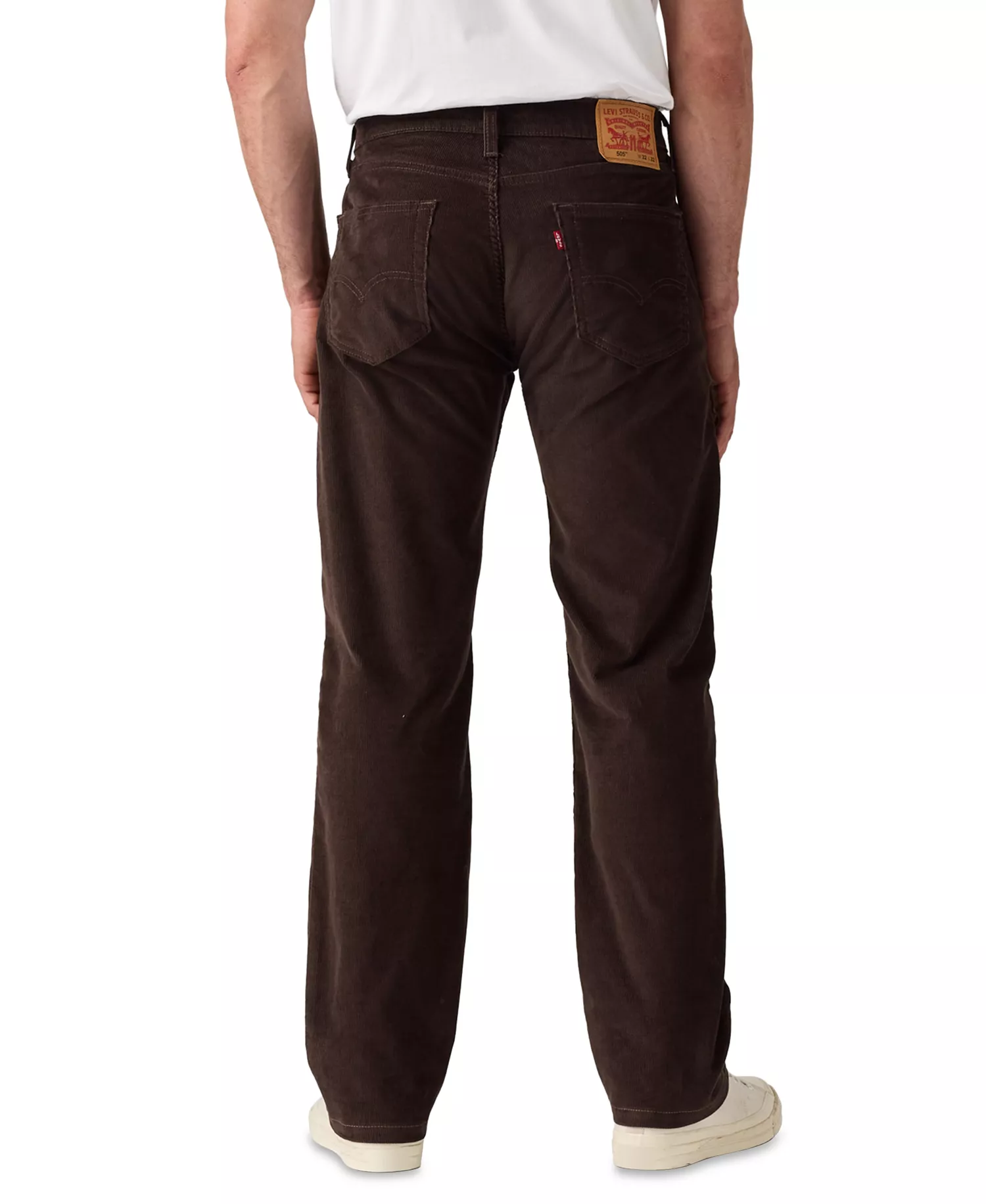Men's 505™ Regular Fit Straight Leg Corduroy Pants - Black Coffee - 30 - 30