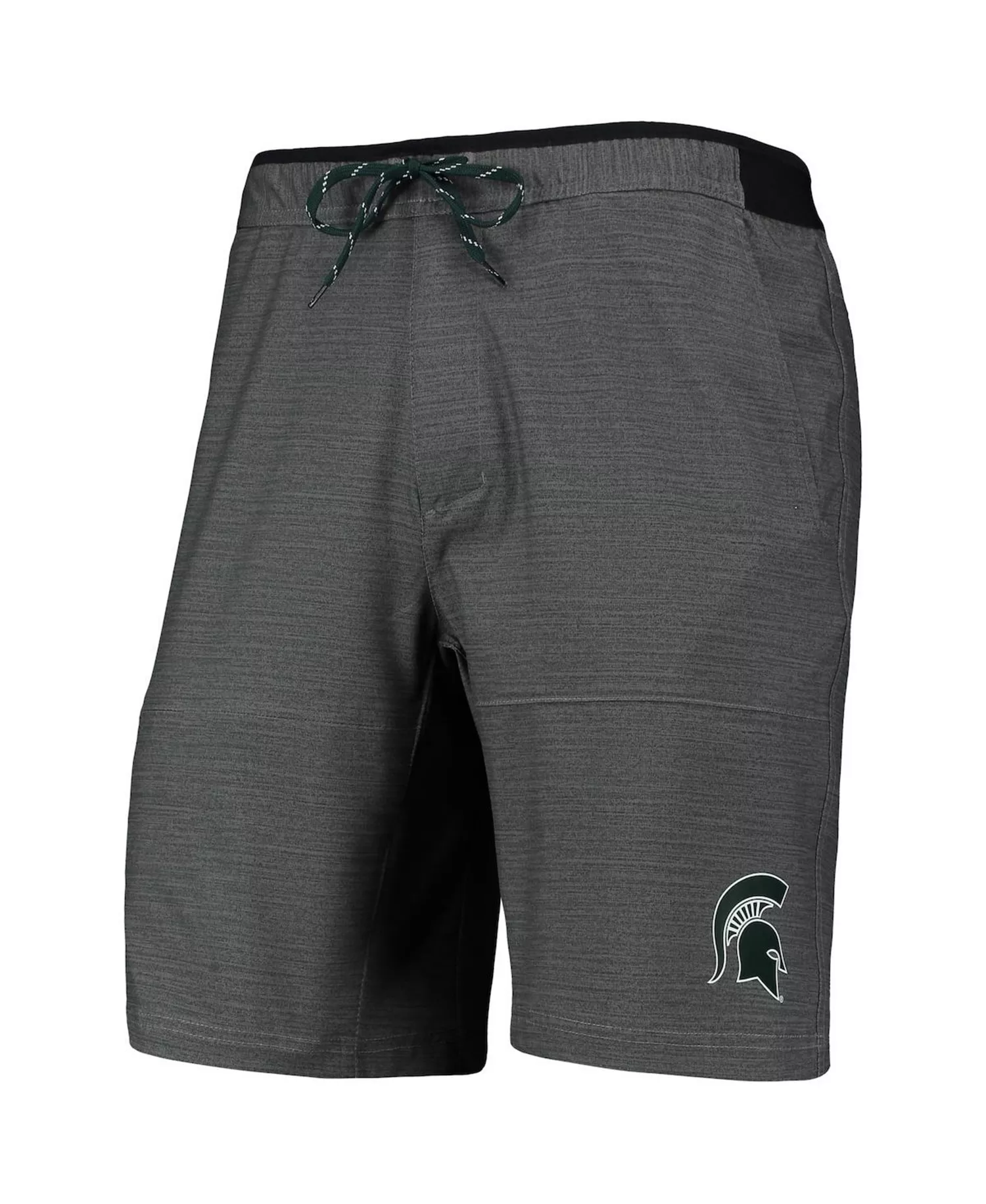 Men's Gray Michigan State Spartans Twisted Creek Omni-Shield Shorts - Gray - 2XL