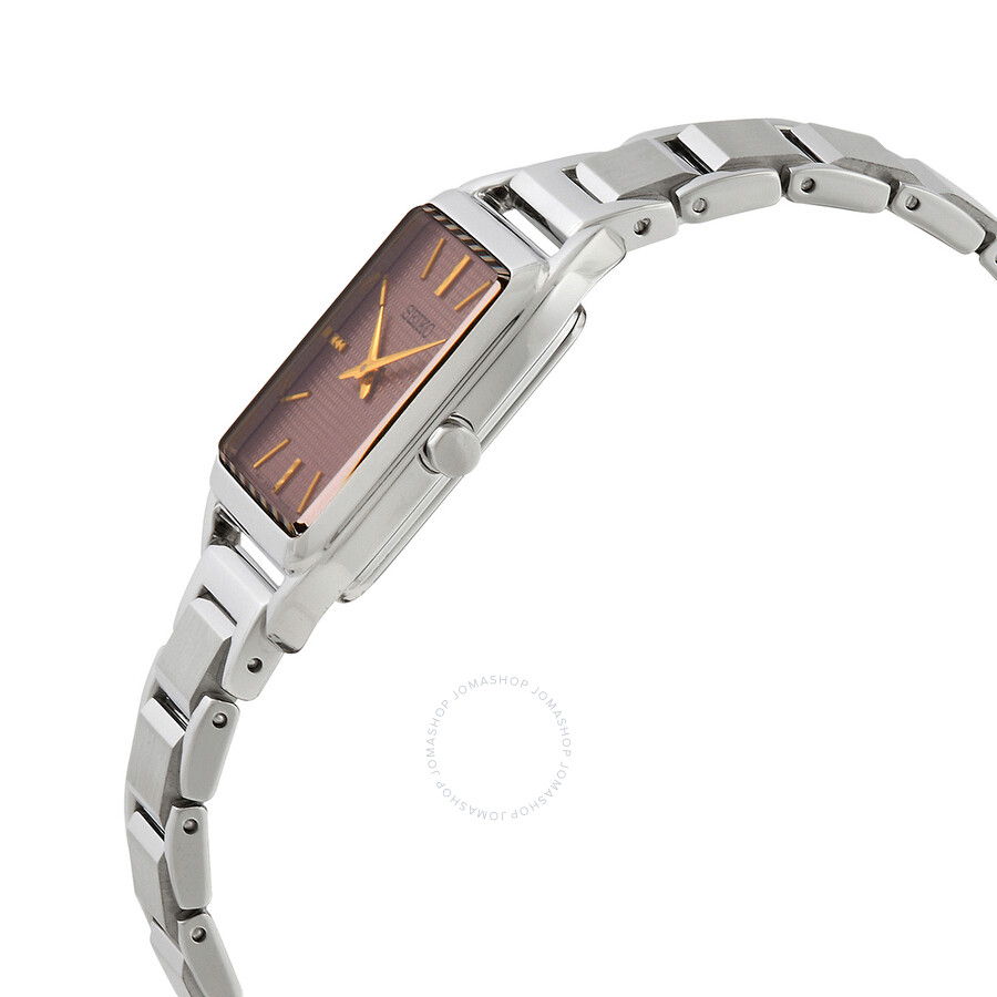 Seiko Essentials Quartz Pink Dial Ladies Watch