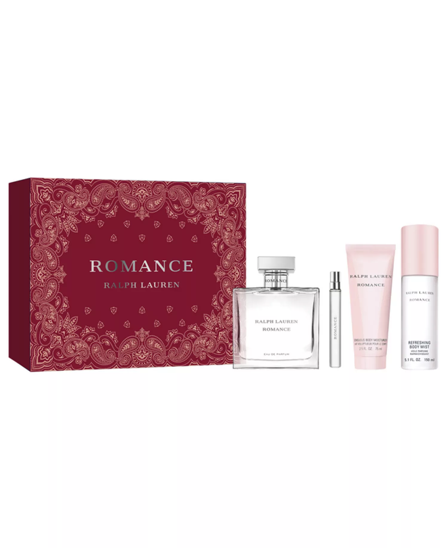 4-Pc. Romance Eau De Parfum Set with Body Lotion and Body Mist - No Color - No Size