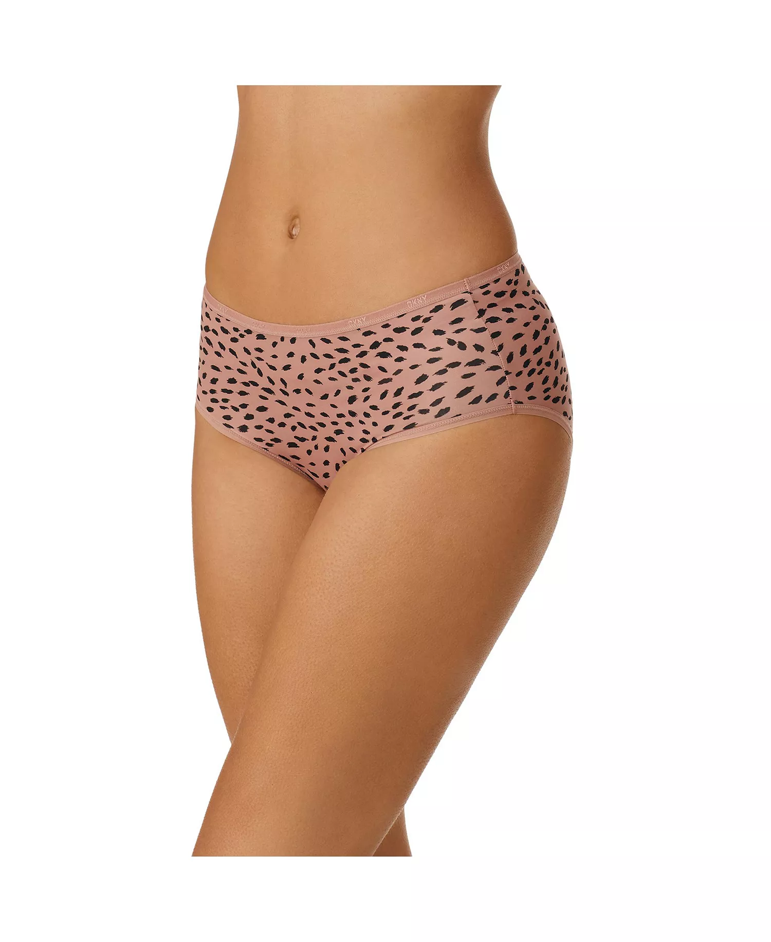 Women's Micro Brief Underwear DK8305 - Animal Stroke Print - L