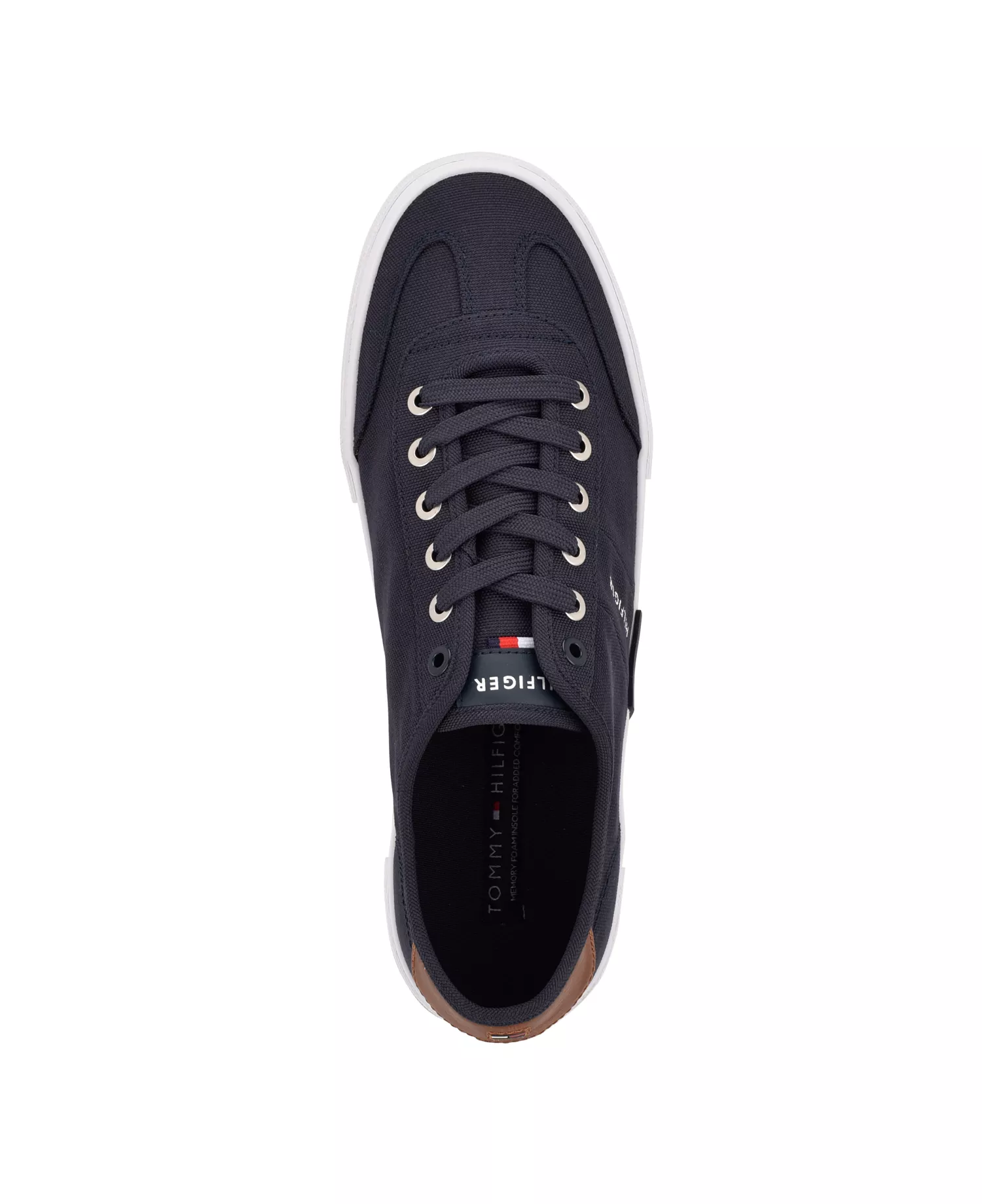 Men's Pandora Lace Up Low Top Sneakers - Navy - 10.5M