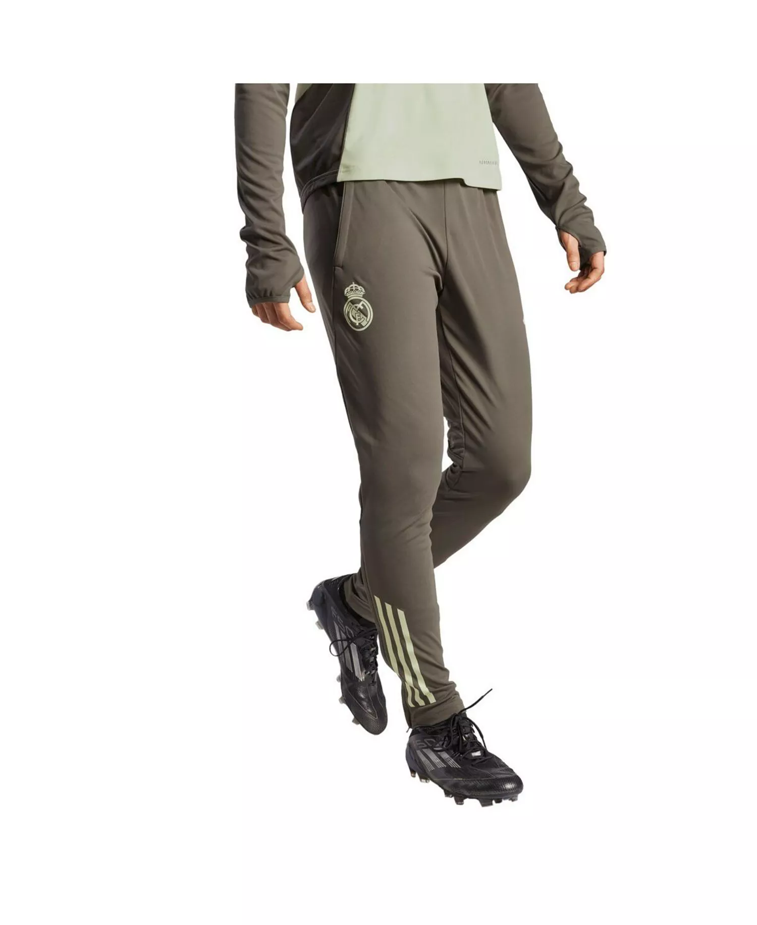 Men's Gray Real Madrid 2025/26 AEROREADY Training Pants - Gray - 2XL