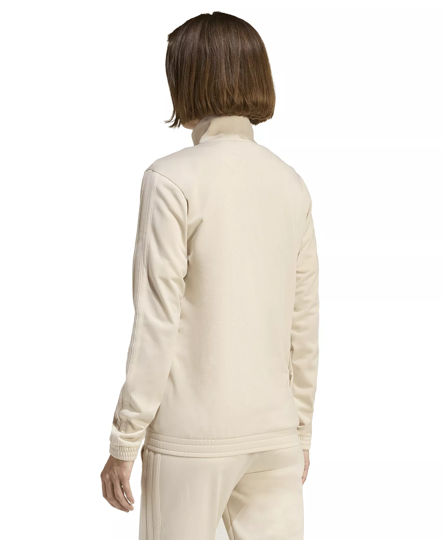 Women's Tricot 3-Stripes Sportswear Track Jacket - Beigekhaki - 2XL