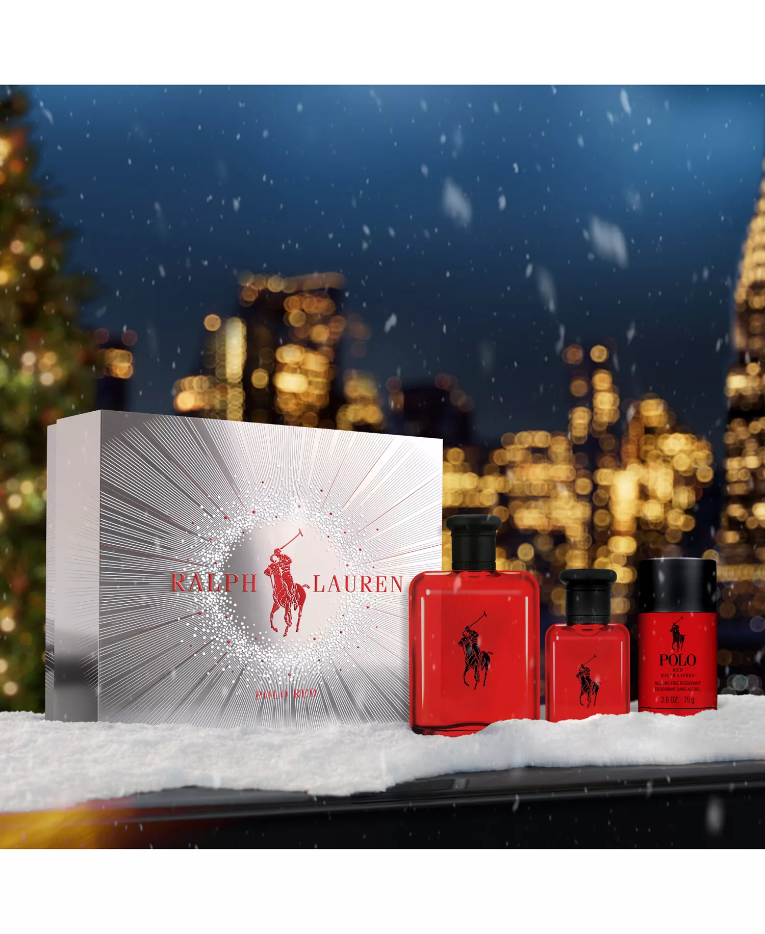 Polo Red 3 pc. Eau de Toilette Cologne and Deodorant Gift Set - No Color - No Size