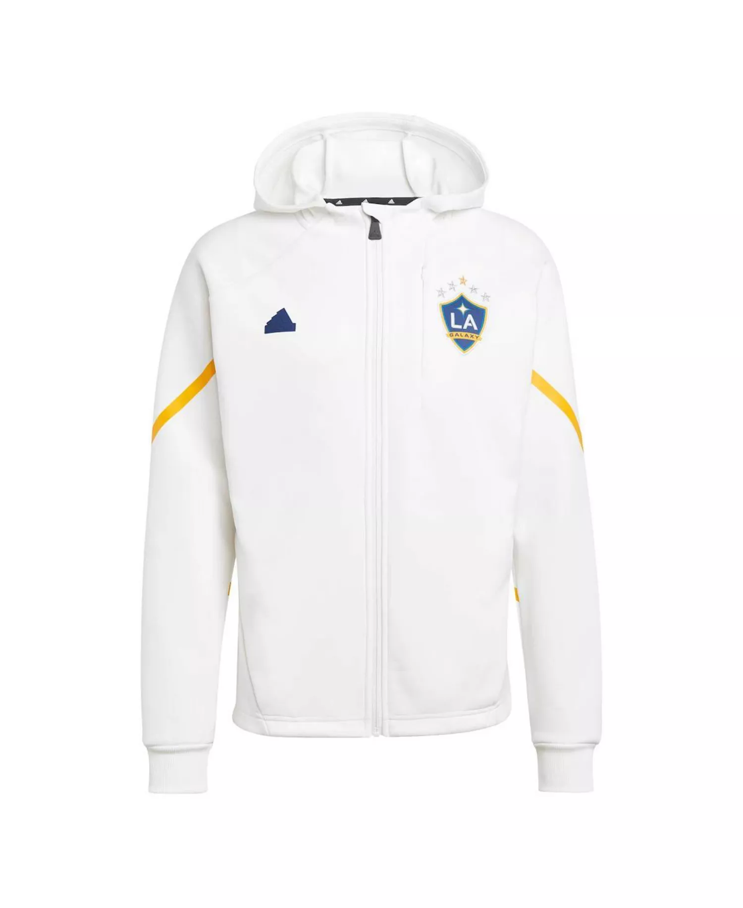 Men's  White LA Galaxy 2024 Anthem Travel Full-Zip Jacket - White - 2XL