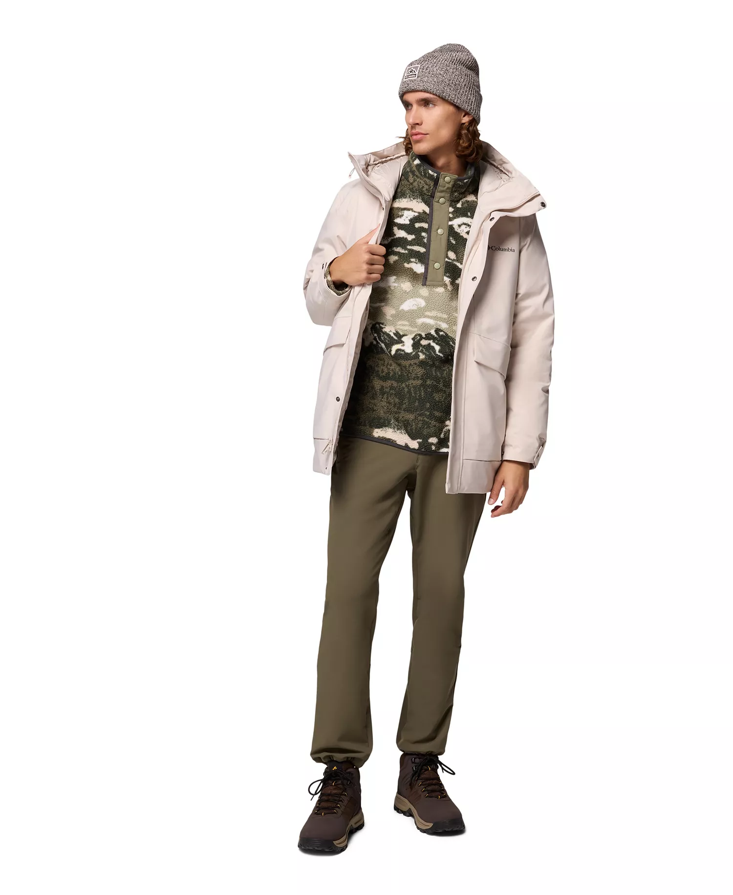 Men's Street Heights Parka Jacket - Dark Stone - L