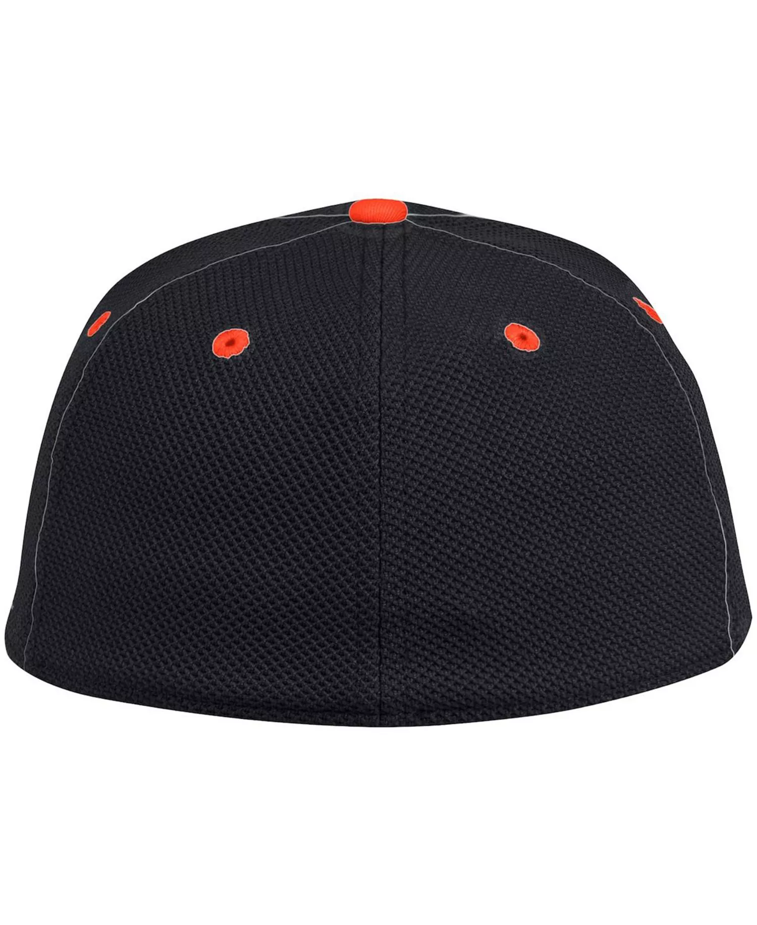 Men's Black, Orange Miami Hurricanes On-Field Baseball Fitted Hat - Black, Orange - 7 3/4