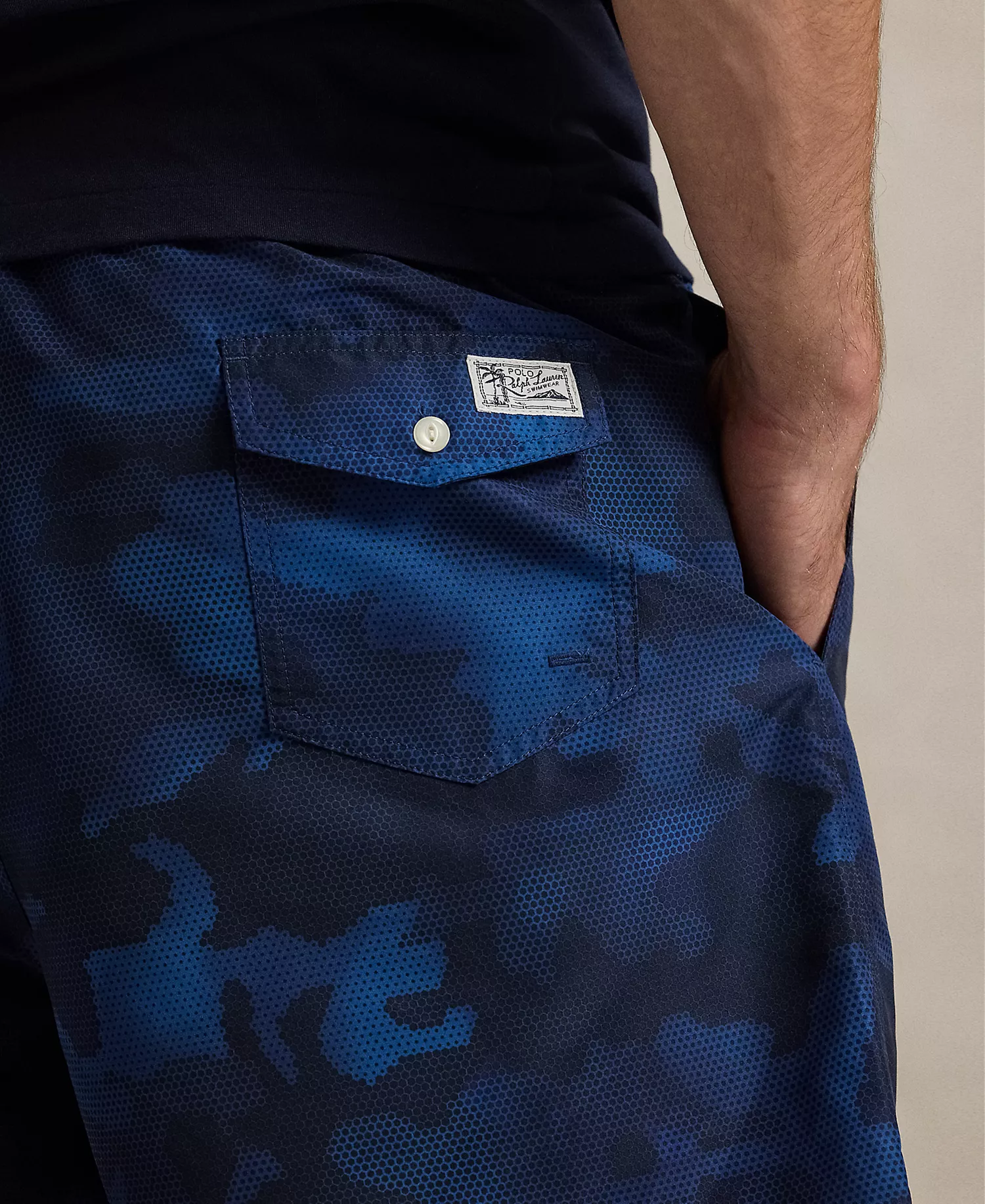Men's Big & Tall Printed Swim Shorts - Spy Camo - 2LT