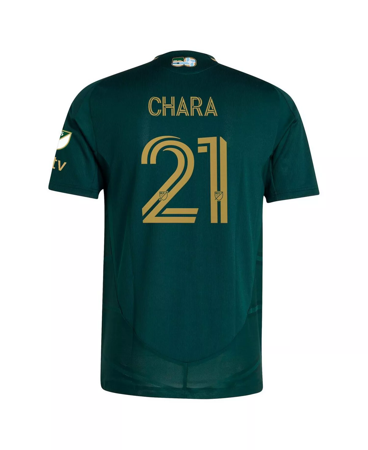 Men's Diego Chara Green Portland Timbers 2025 Forever Green Gold Authentic Player Jersey - Green - 2XL