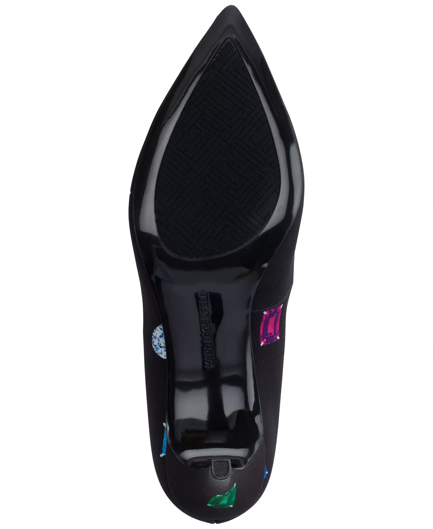 Women's Royale Jewels High Pumps - Black Multi - 6.5M
