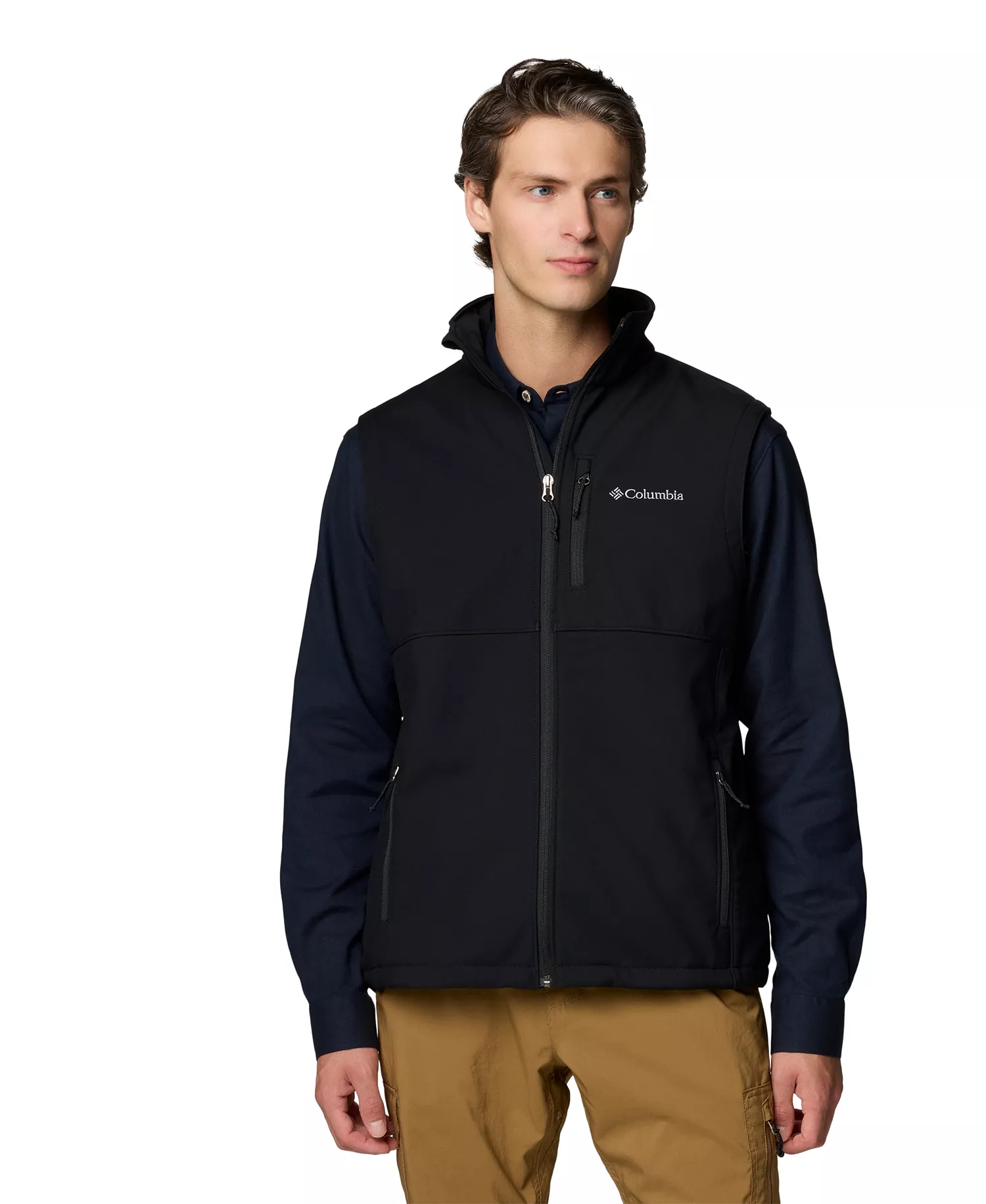 Men's Ascender II Softshell Vest - Black - L
