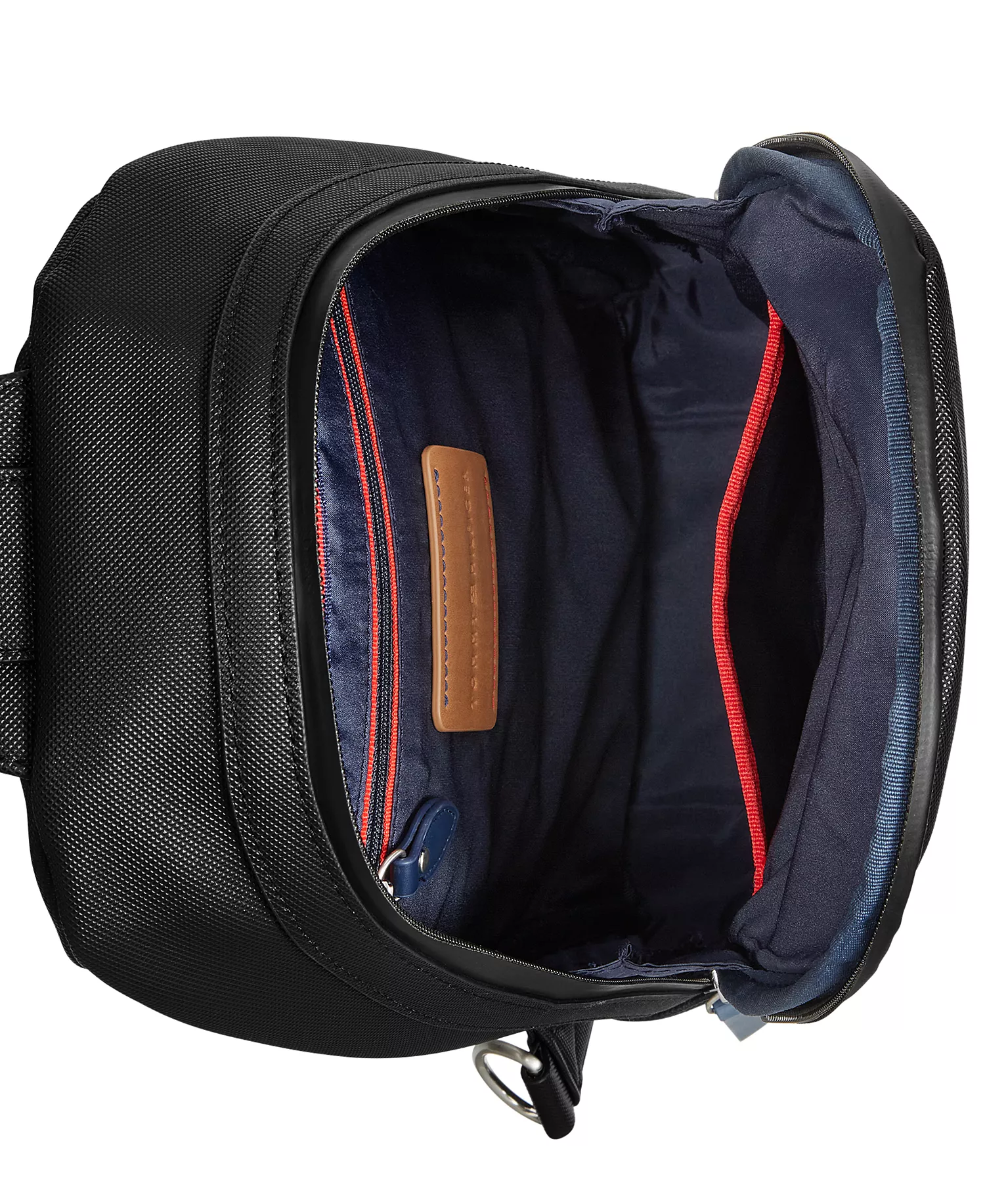 Men's Leo Logo Embossed Sling Backpack