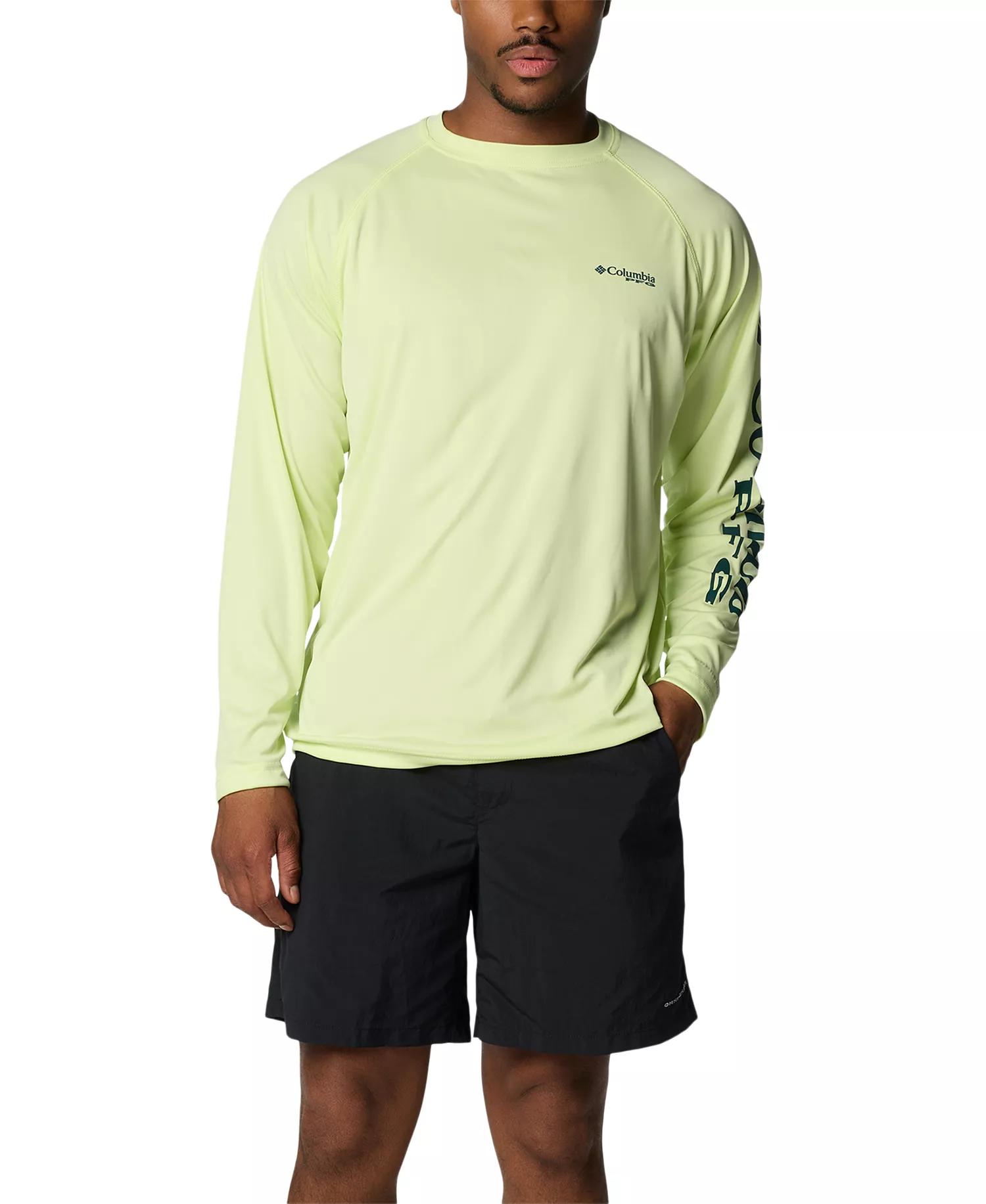 Men's PFG Backcast IV 6" Water Shorts - Black - 2XL