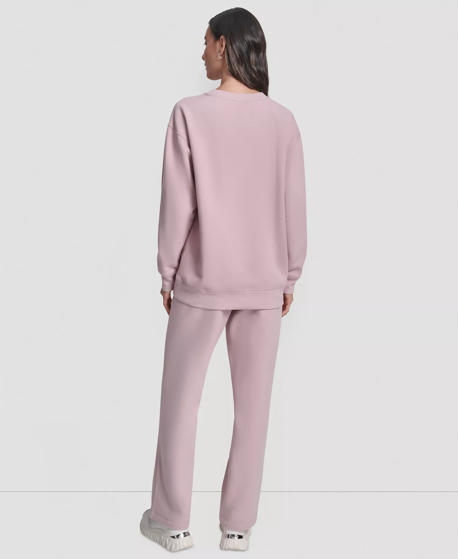 Women's Transfer Logo Crew Neck Sweatshirt - Allure - M