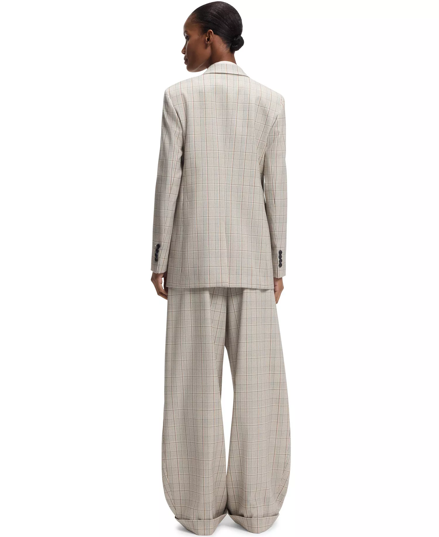 BOSS by Women's Stretch Wool Regular-Fit Blazer - Open - 0