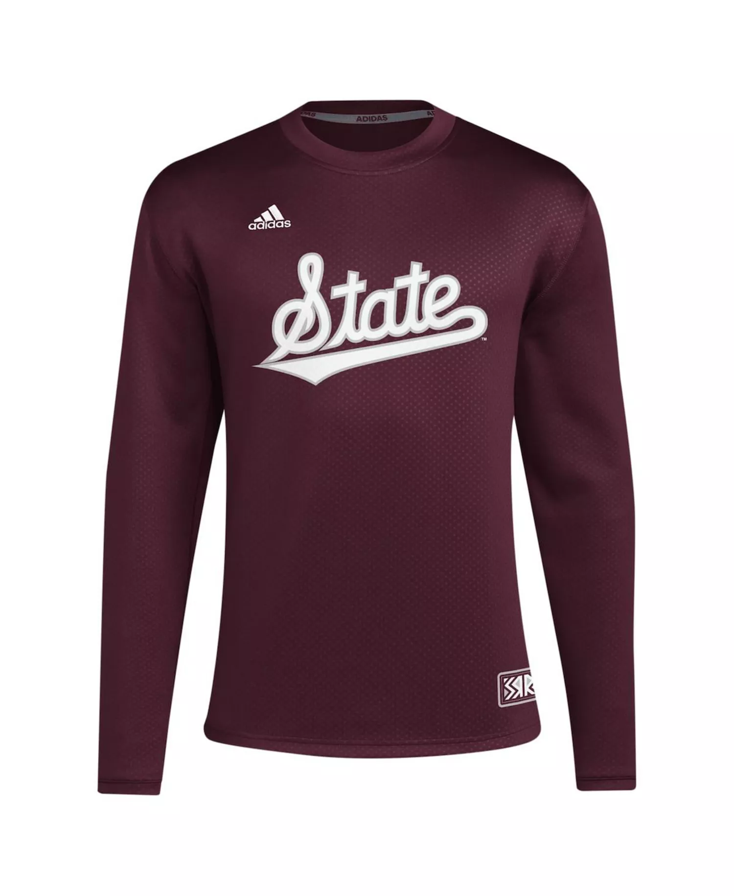 Men's Maroon Mississippi State Bulldogs Reverse Retro Baseball Script Pullover Sweatshirt - Maroon - L
