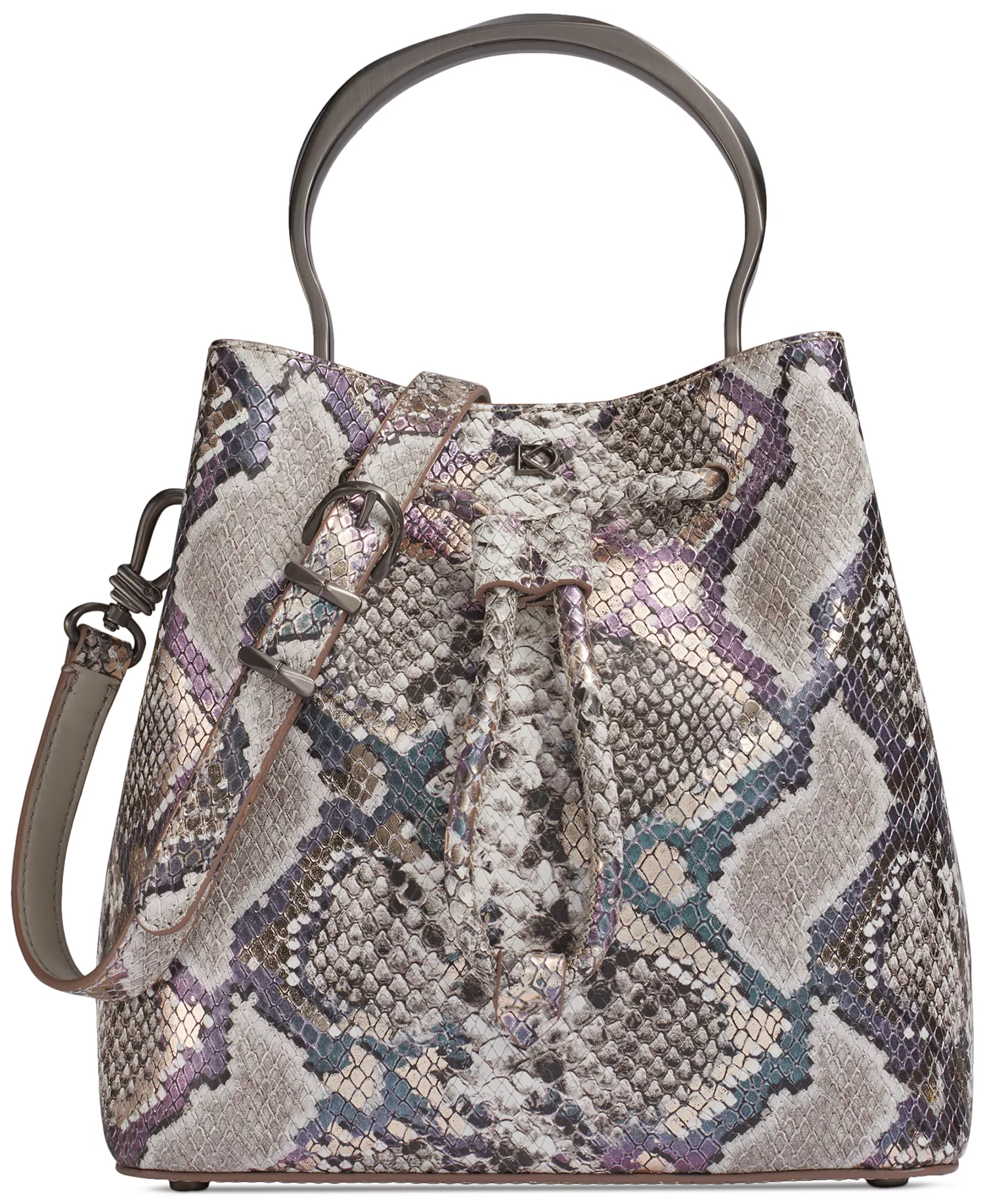 Lawrence Python Top Handle Bucket   - Python - NO SIZE