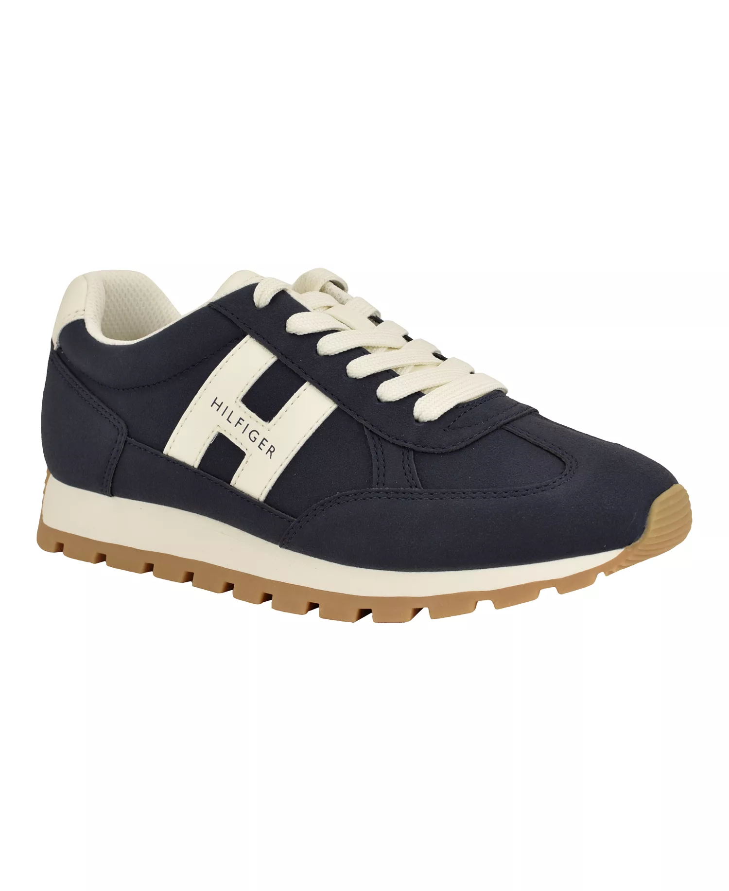 Women's Hatina Chunky Sole Lace-Up Sneakers - Dark Blue - 10M
