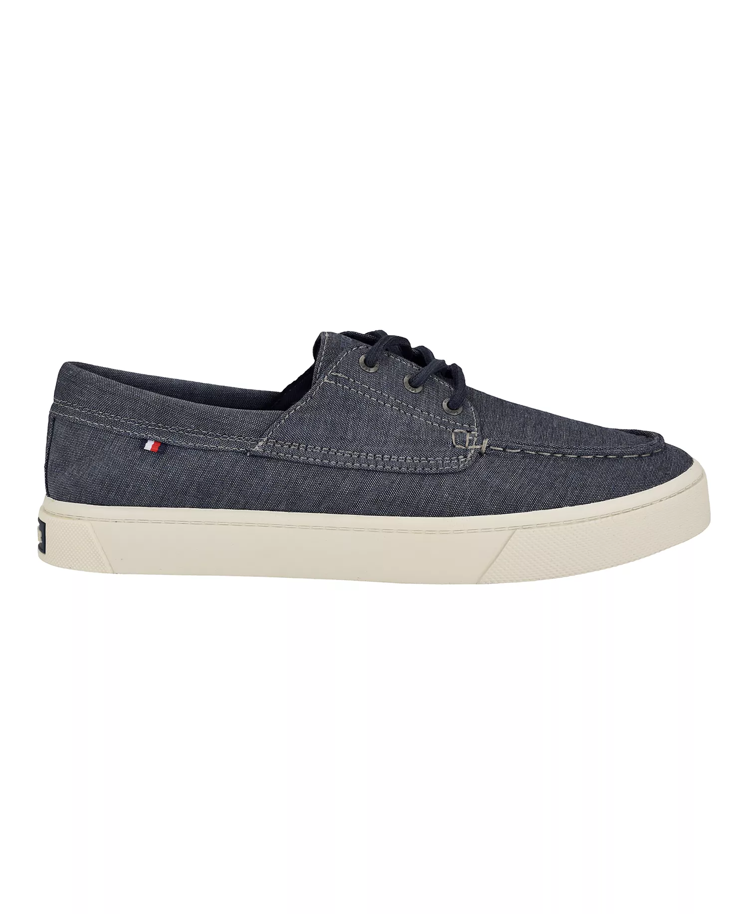 Men's Relenn Three Eye Boat Sneakers - Dark blue chambray - 10.5M