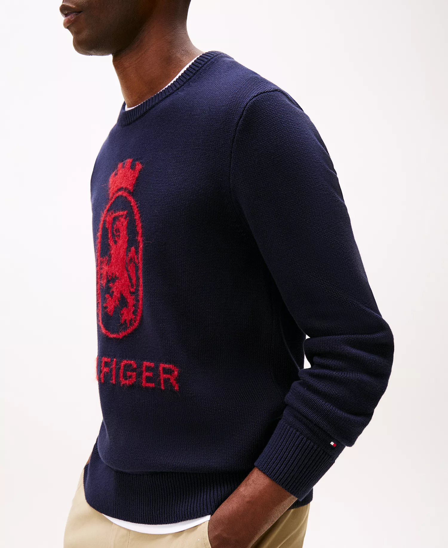 Men's Gifting Crest Crewneck Sweater - Desert Sky - L