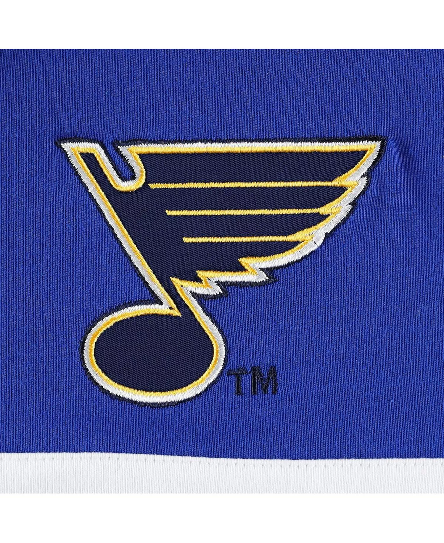 Men's Blue St. Louis Blues Walter Lace-Up Long Sleeve Top - Blue - L