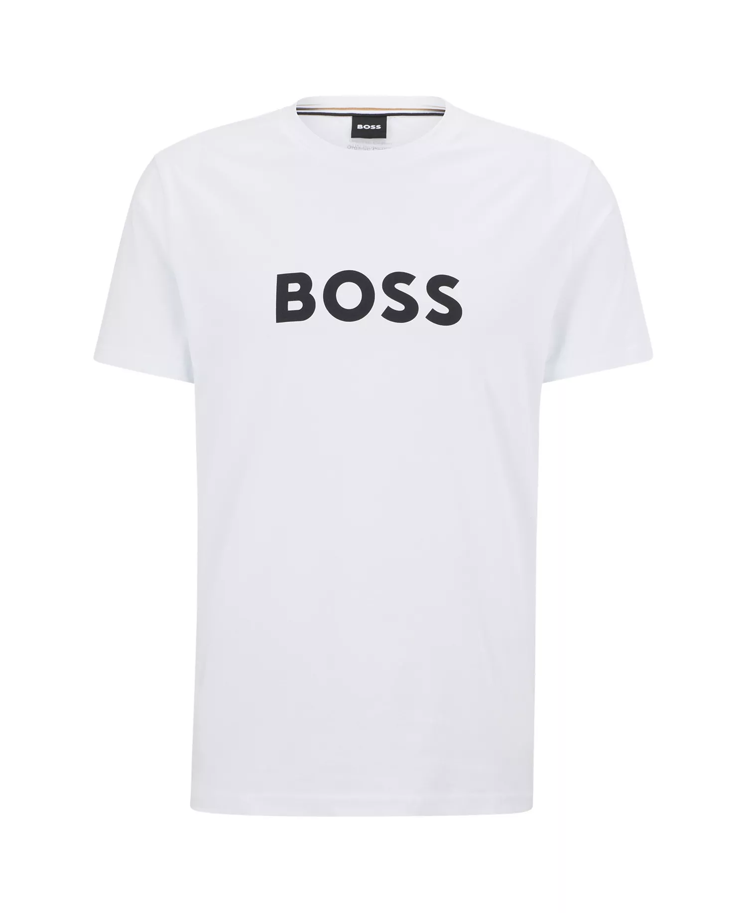 Men's Cotton-Jersey Regular-Fit T-Shirt - White - 2XL