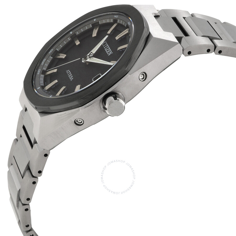 Citizen Attesa Eco-Drive Black Dial Men's Watch