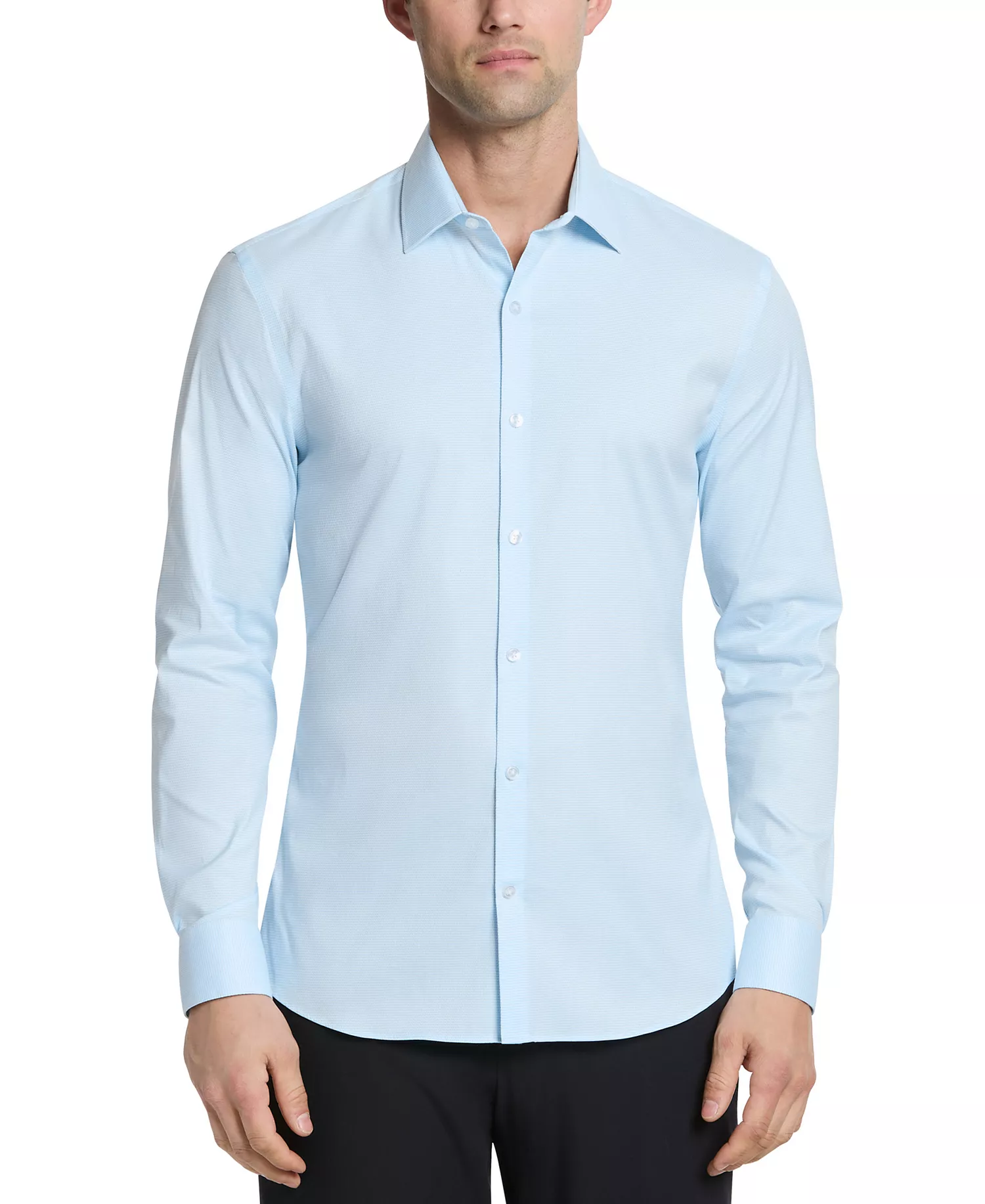 Men's Extra Slim Fit Dress Shirt - Alaskan Blue - 14-14.5 32-33