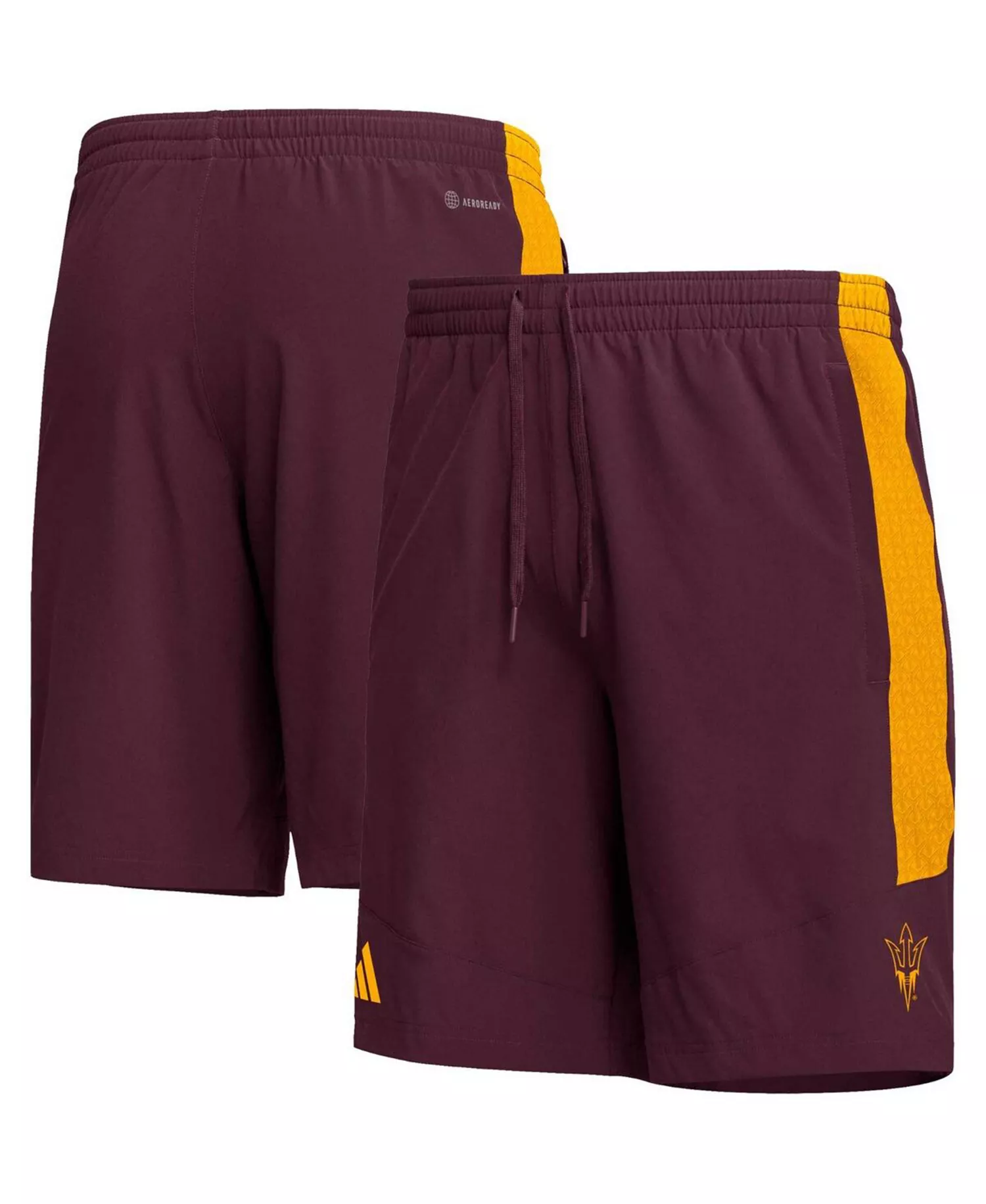Men's Maroon Arizona State Sun Devils AEROREADY Shorts - Maroon - L