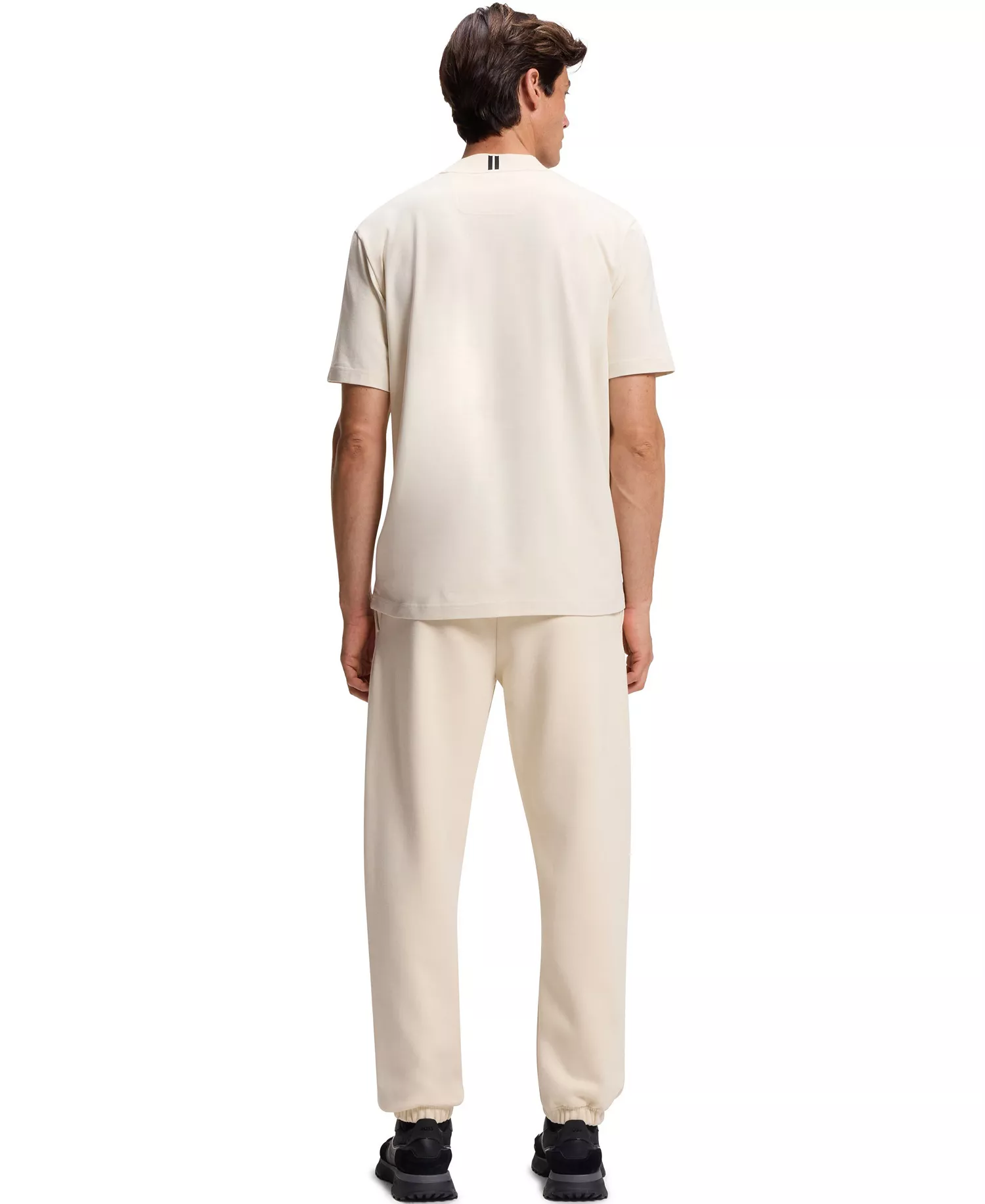 Men's Stretch-Cotton Relaxed-Fit T-Shirt - Open White - 2XL