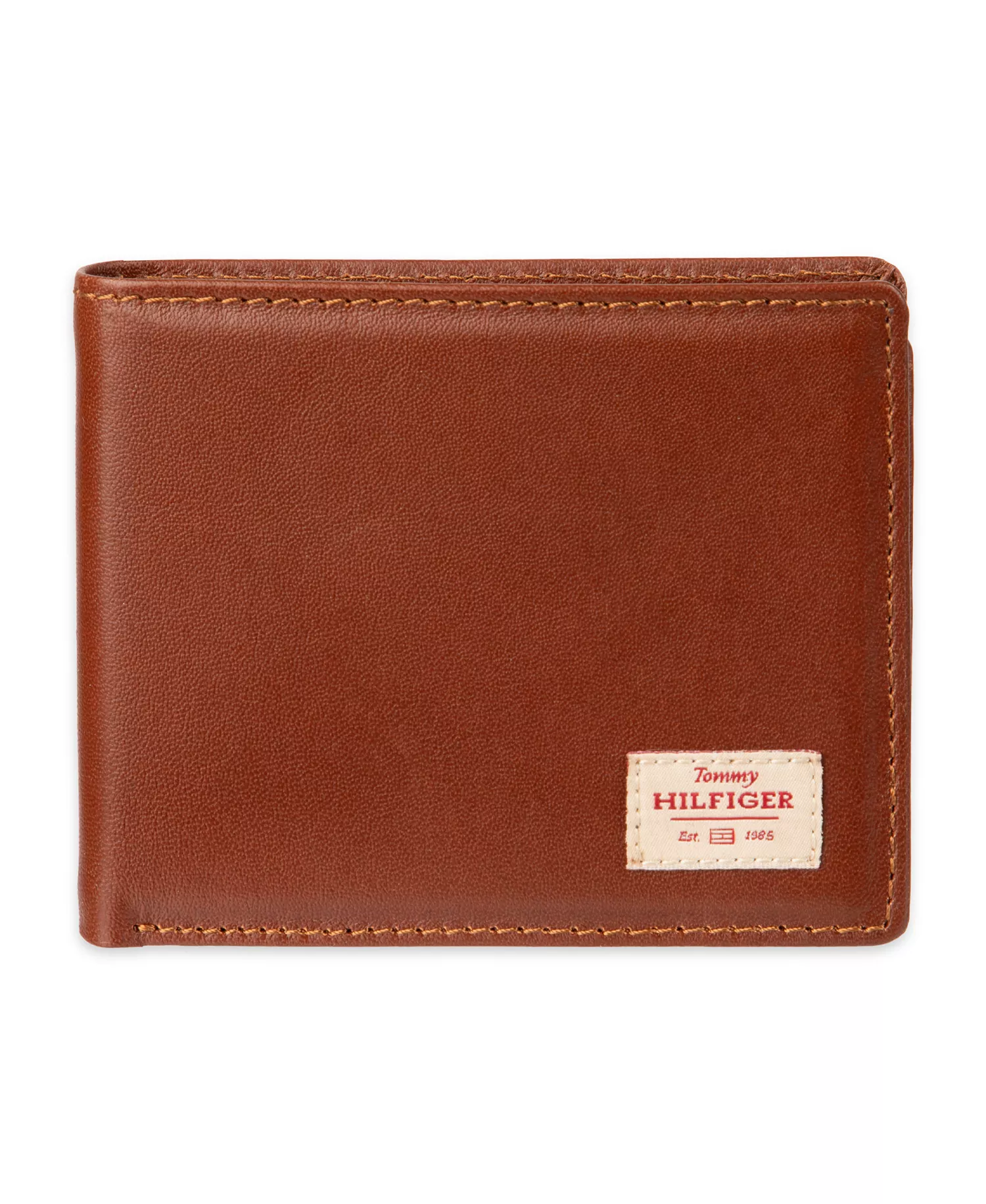 Men's RFID Extra Capacity Slimfold Wallet - Cognac - ONE SIZE
