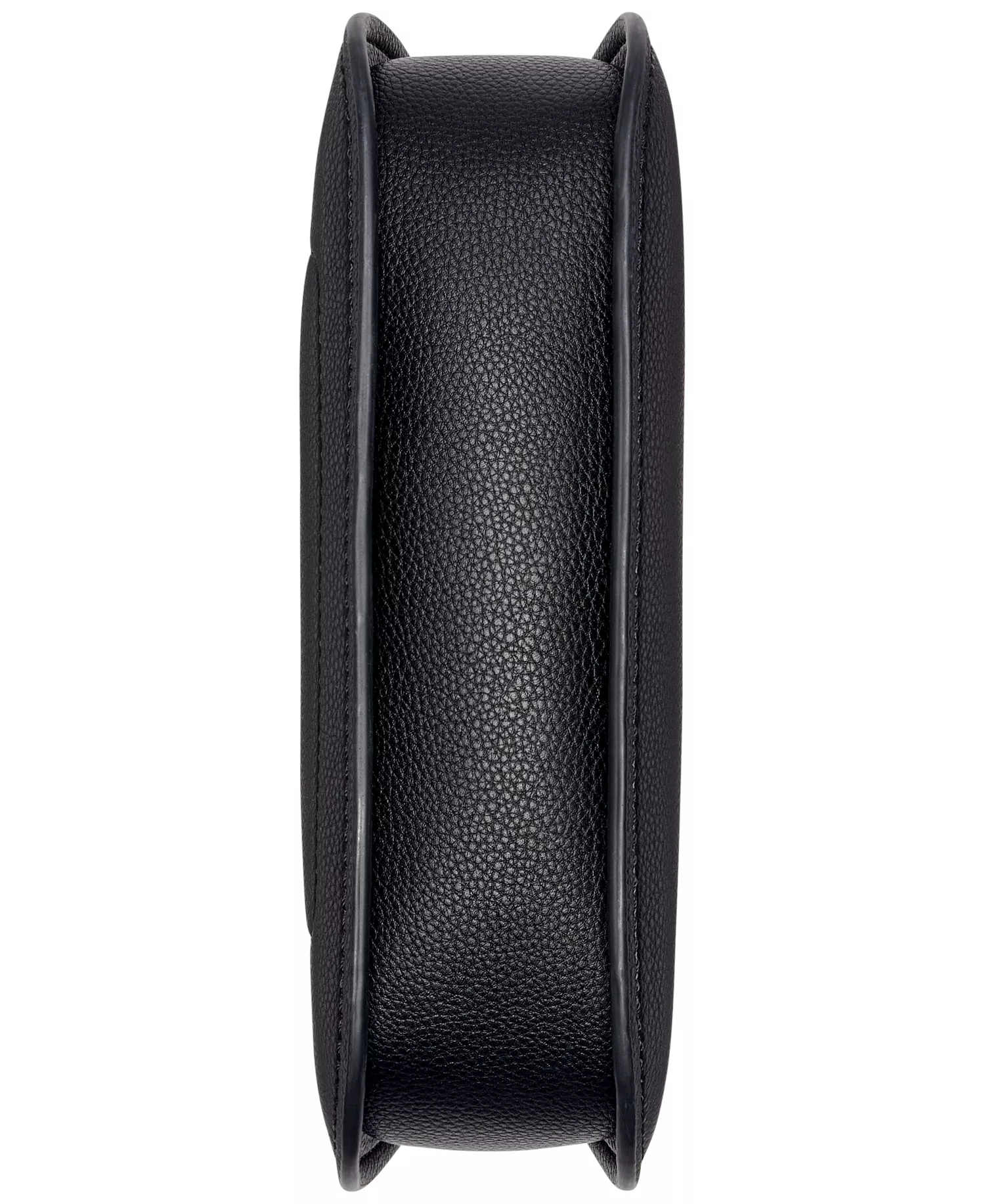 Nessa Zipper Closure Small Shoulder Bag - Black/Silver - No Size