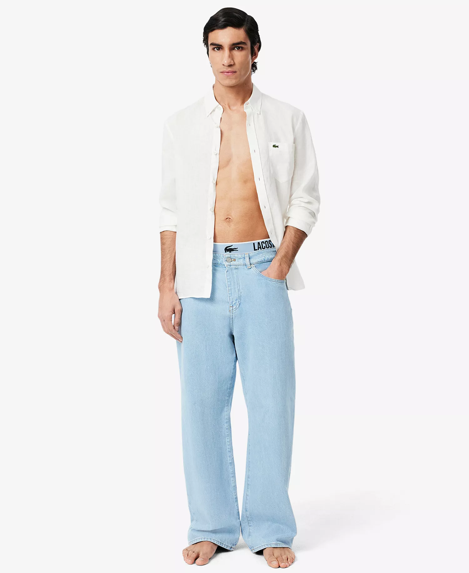 Men's 3-Pack Microfiber Trunks - Black/Gray/White - S