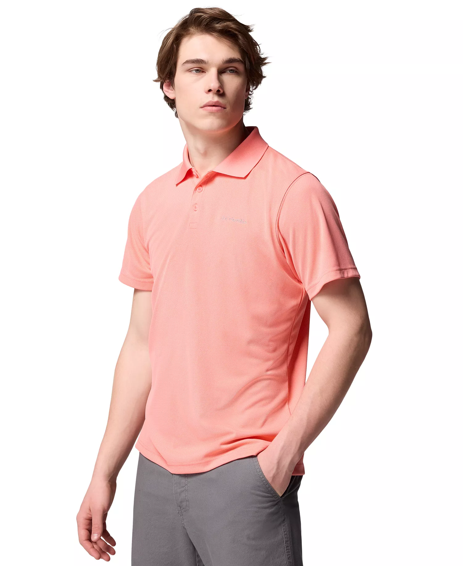 Men's Utilizer Polo Shirt - Alpenglow - L
