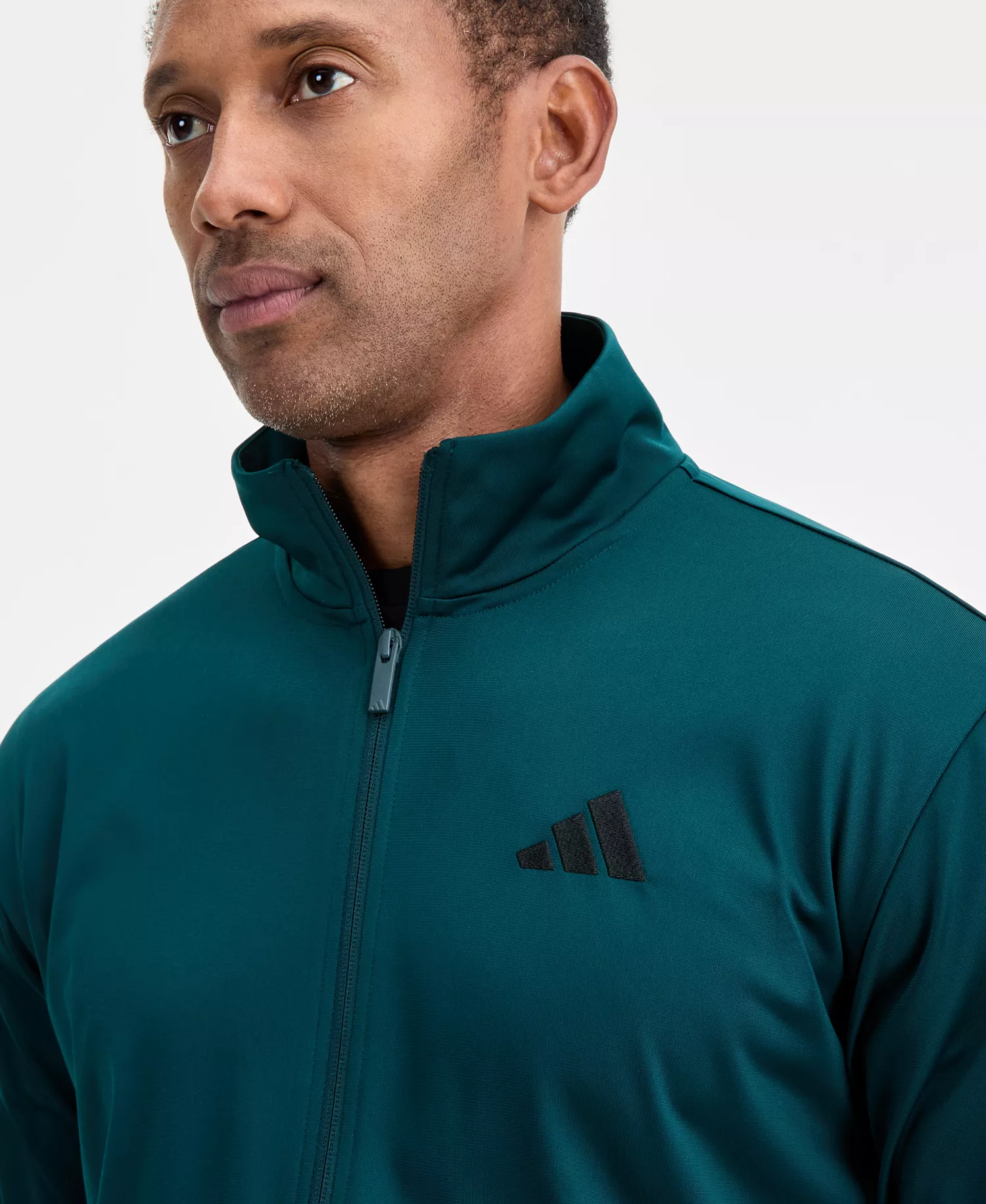 Men's 3 Stripes Tricot Regular Track Jacket - Aurora Ivory - 2XL