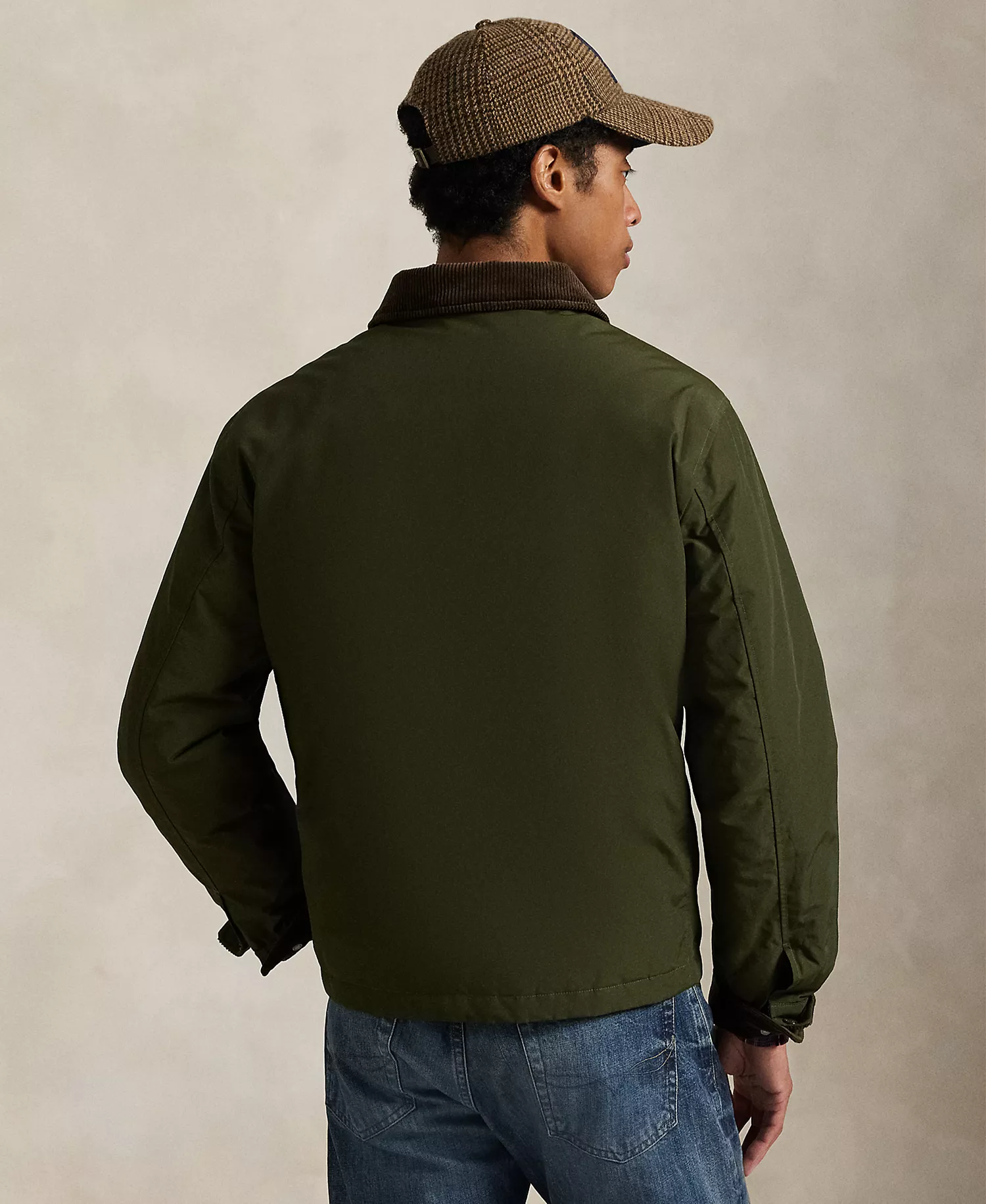 Men's The Elsdon Down Utility Jacket - Dark Loden - 2XL