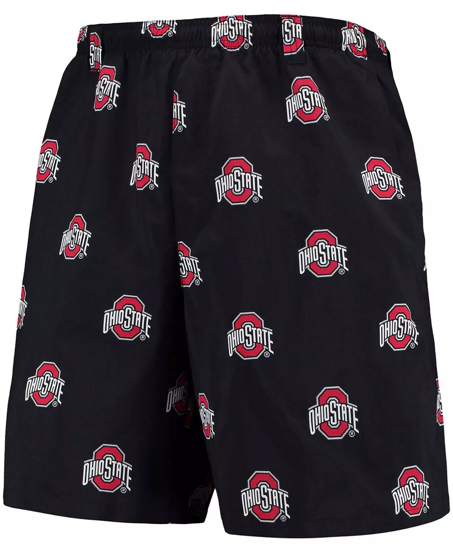Men's Black Ohio State Buckeyes Backcast II 8" Omni-Shade Hybrid Shorts - Black - S