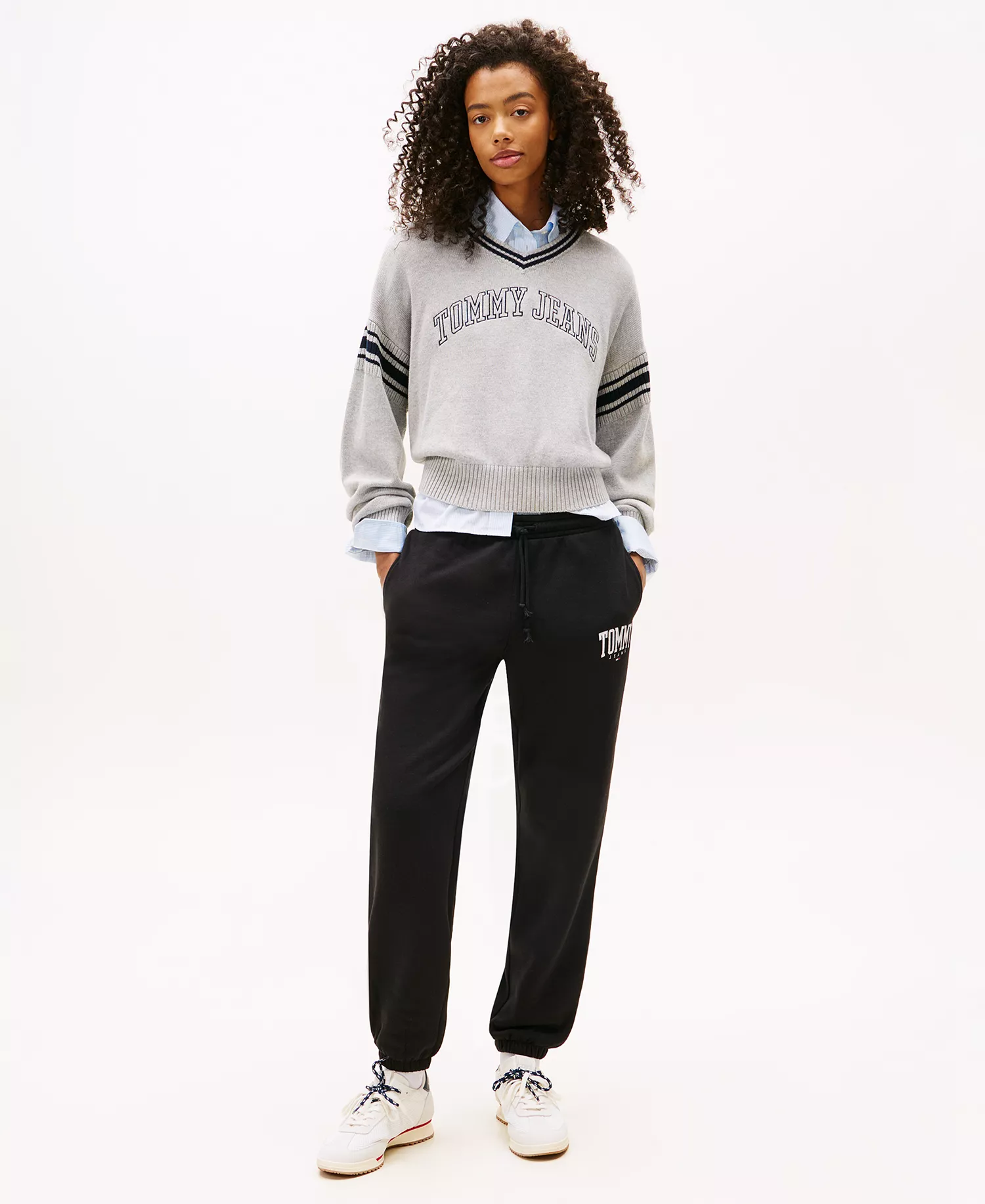 Women's Collegiate Sweatpant - Black - L