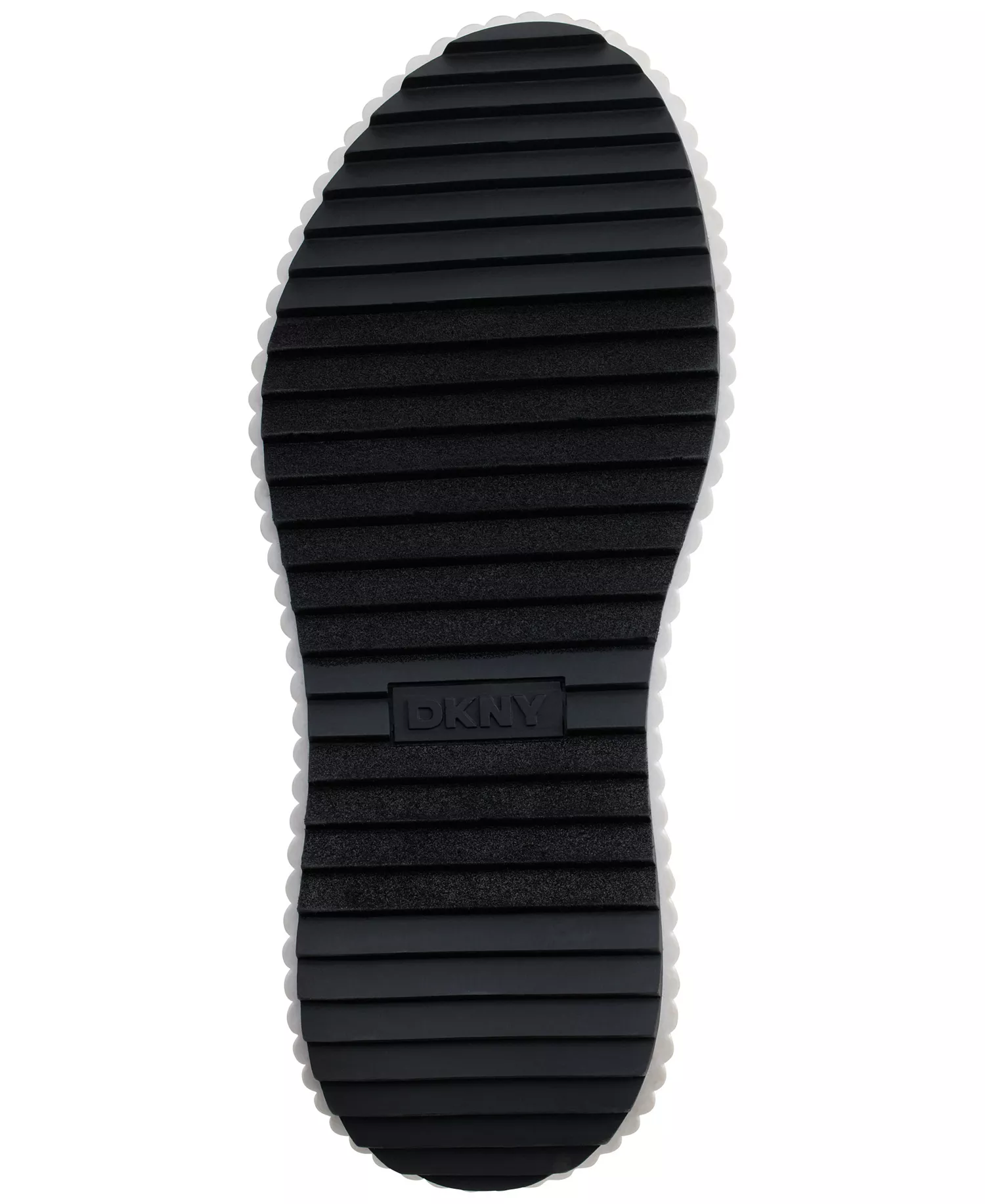 Women's Lissa Logo Platform Sneakers - Black and White - 10M